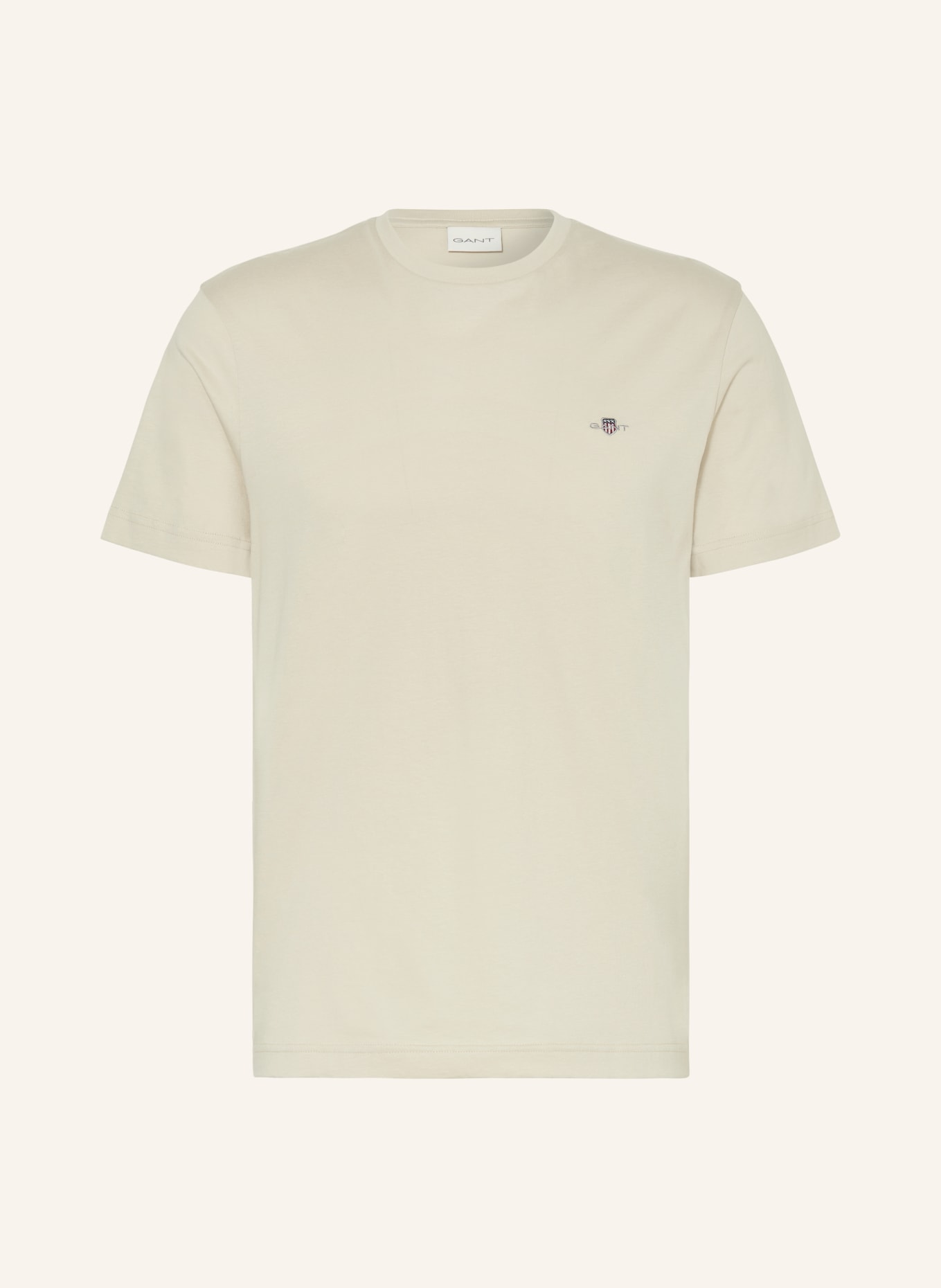 GANT T-Shirt, Farbe: BEIGE (Bild 1)