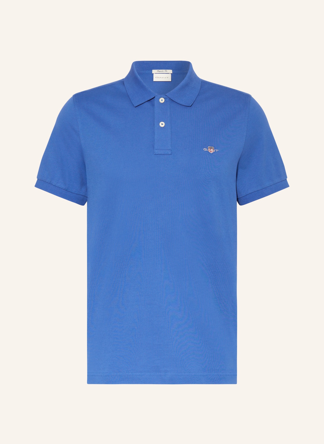 GANT Piqué-Poloshirt Regular Fit, Farbe: BLAU (Bild 1)
