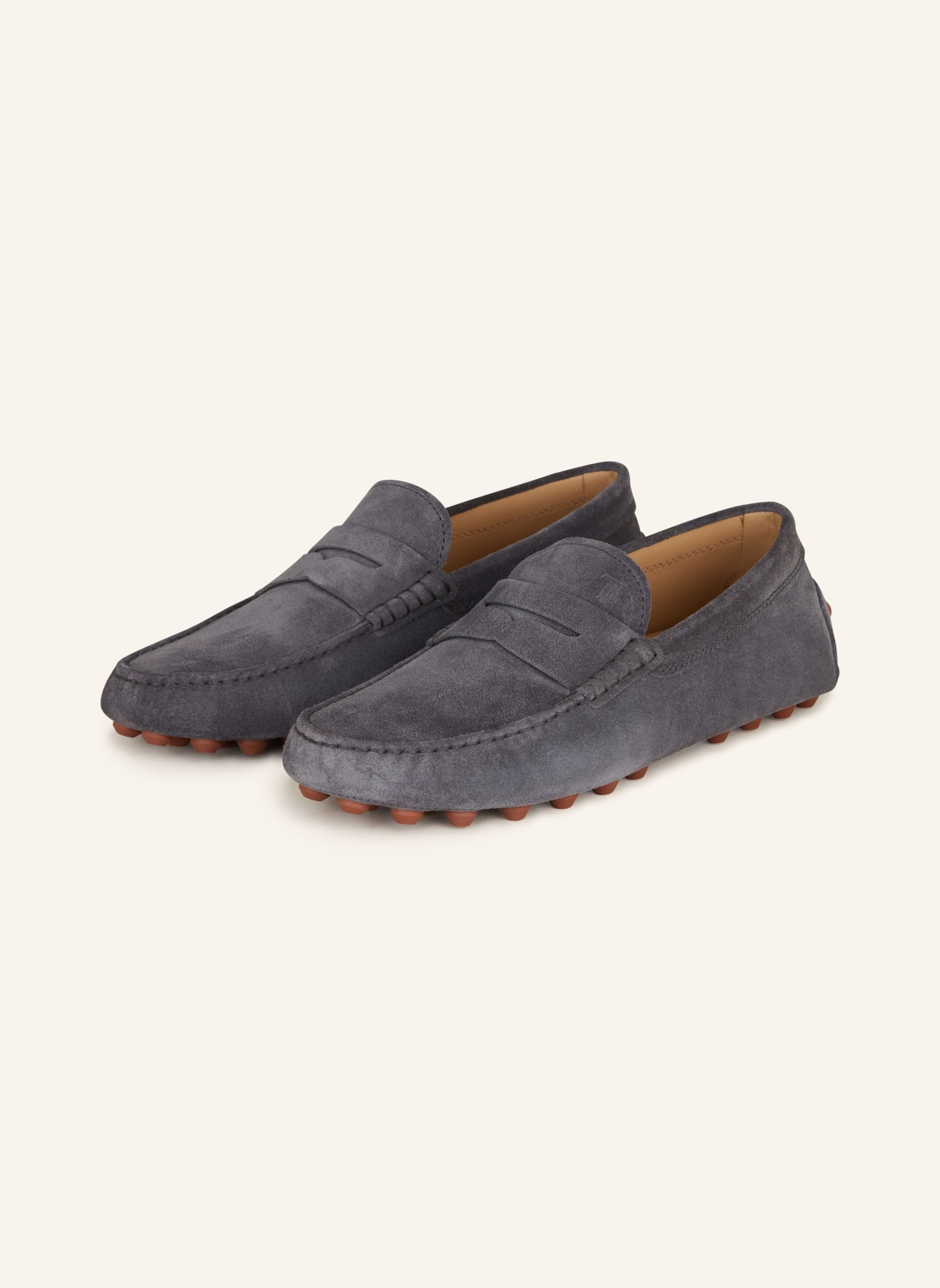 TOD'S Moccasins GOMMINO, Color: GRAY (Image 1)