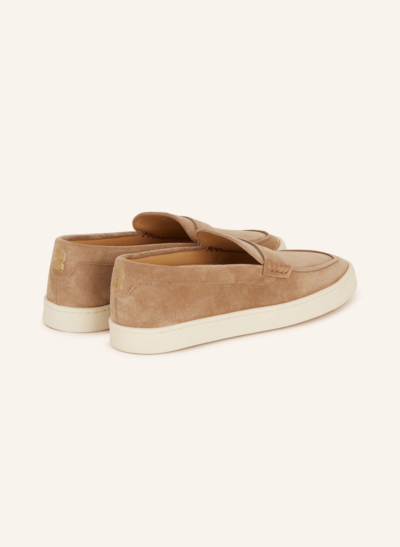 BRUNELLO CUCINELLI Penny loafers, Color: BEIGE (Image 2)