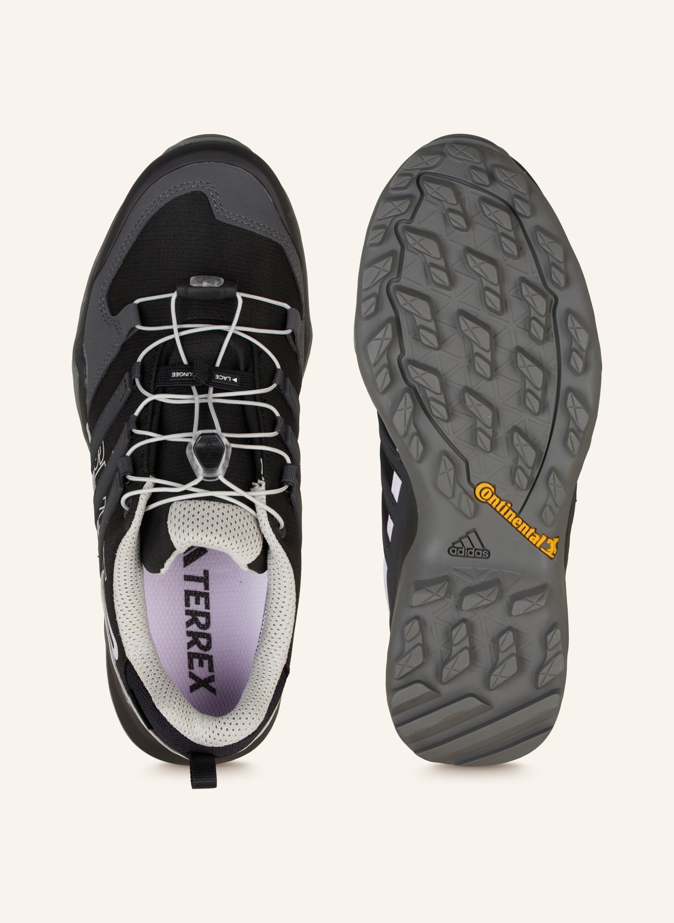 adidas TERREX Multifunctional shoes TERREX SWIFT R2 GTX, Color: BLACK/ LIGHT PURPLE (Image 5)