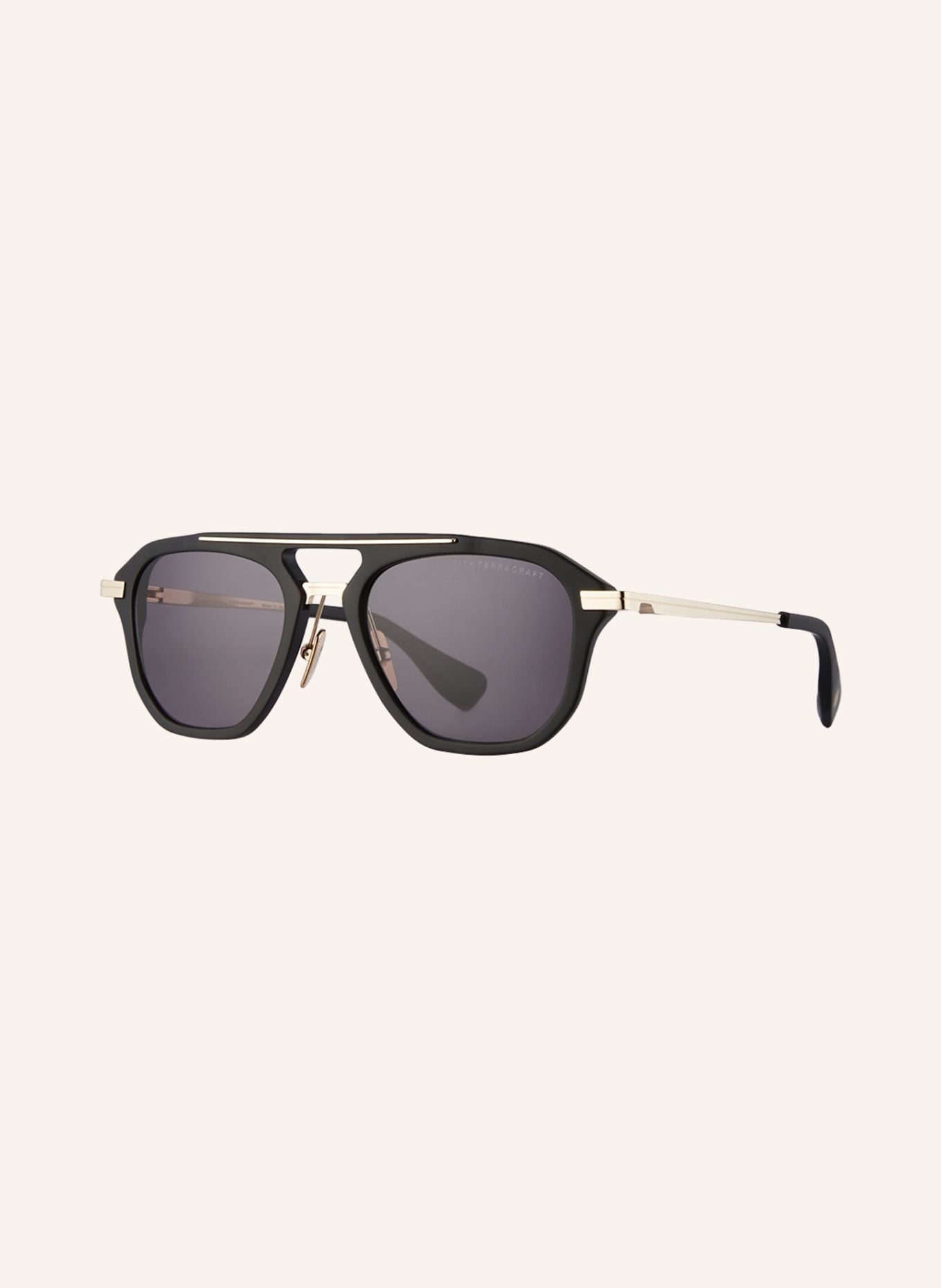 DITA Sunglasses DTS416, Color: 1100L1 - BLACK/SILVER/GRAY (Image 1)