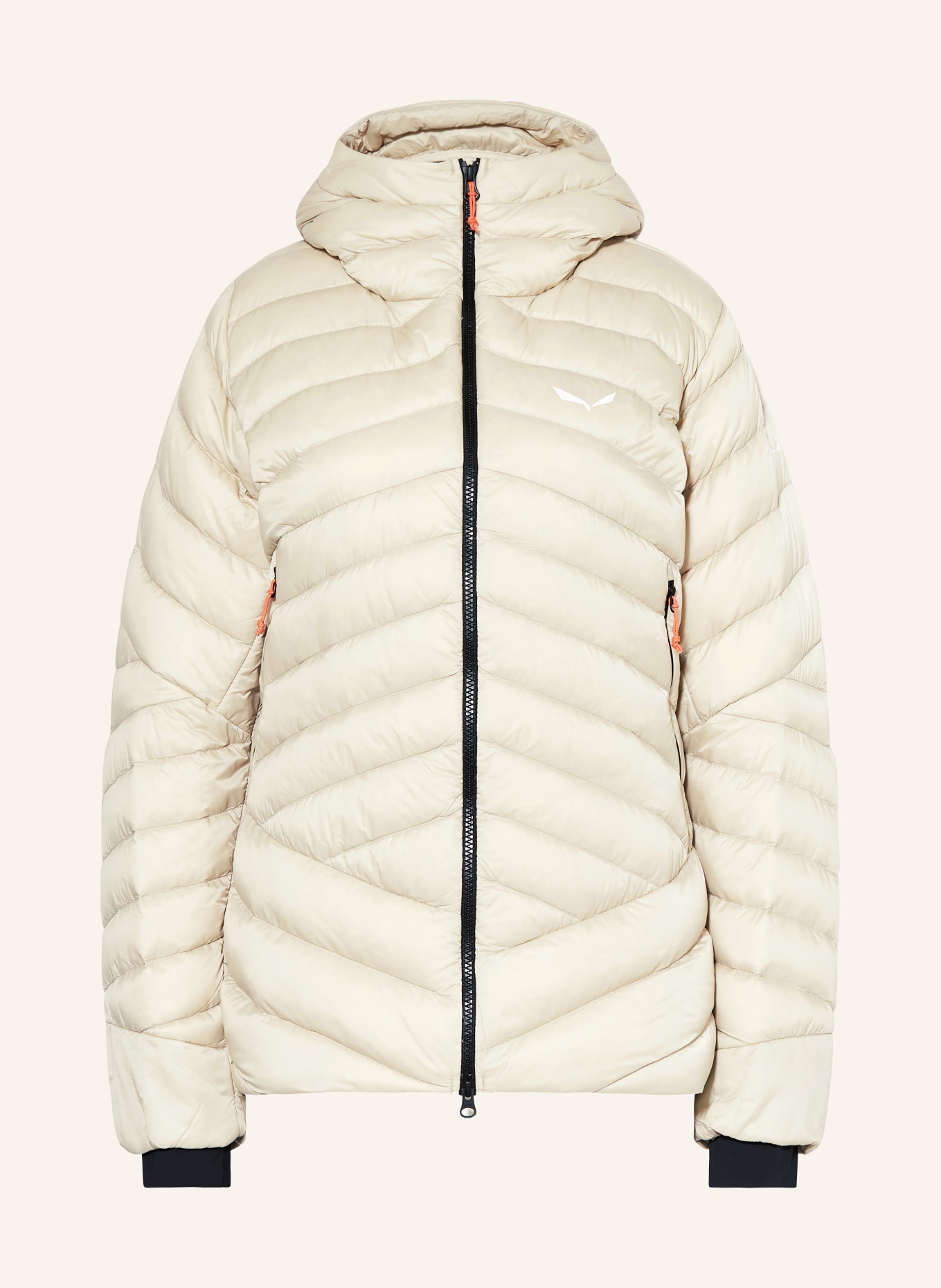 SALEWA Lightweight down jacket ORTLES MED 3, Color: BEIGE (Image 1)