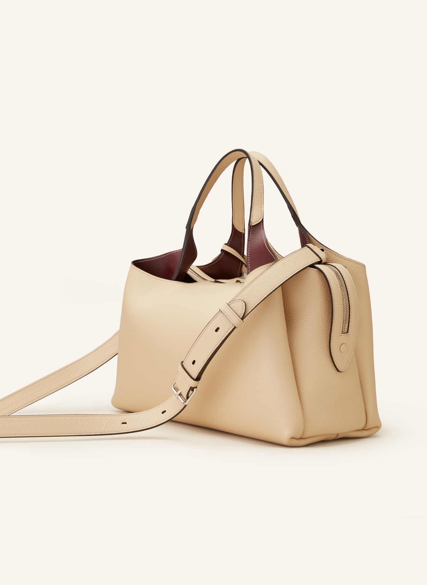 TOD'S Handbag BAULETTO MEDIUM, Color: BEIGE (Image 2)