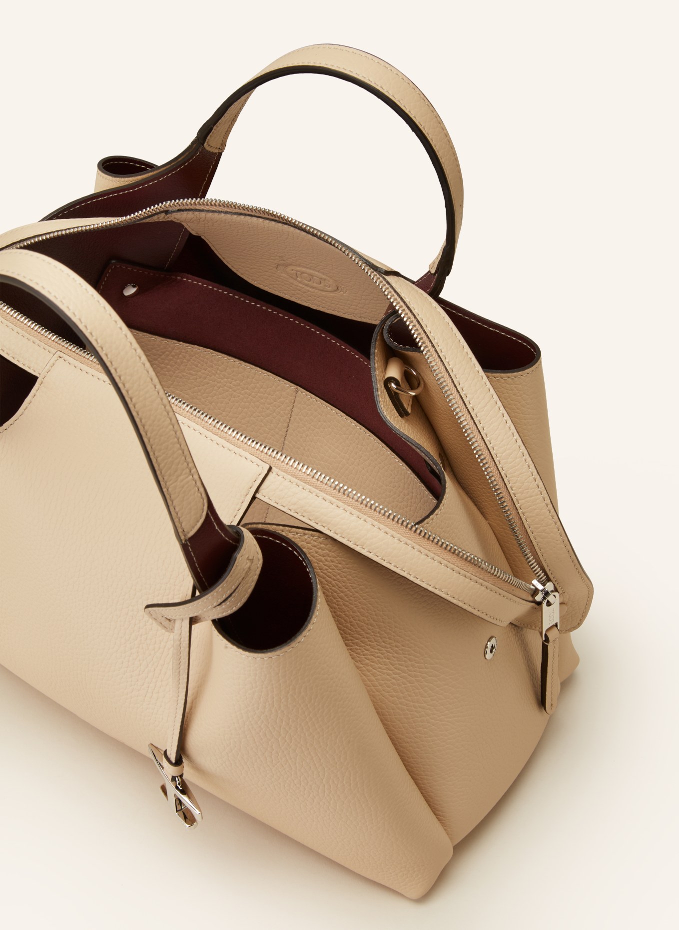 TOD'S Handbag BAULETTO MEDIUM, Color: BEIGE (Image 3)