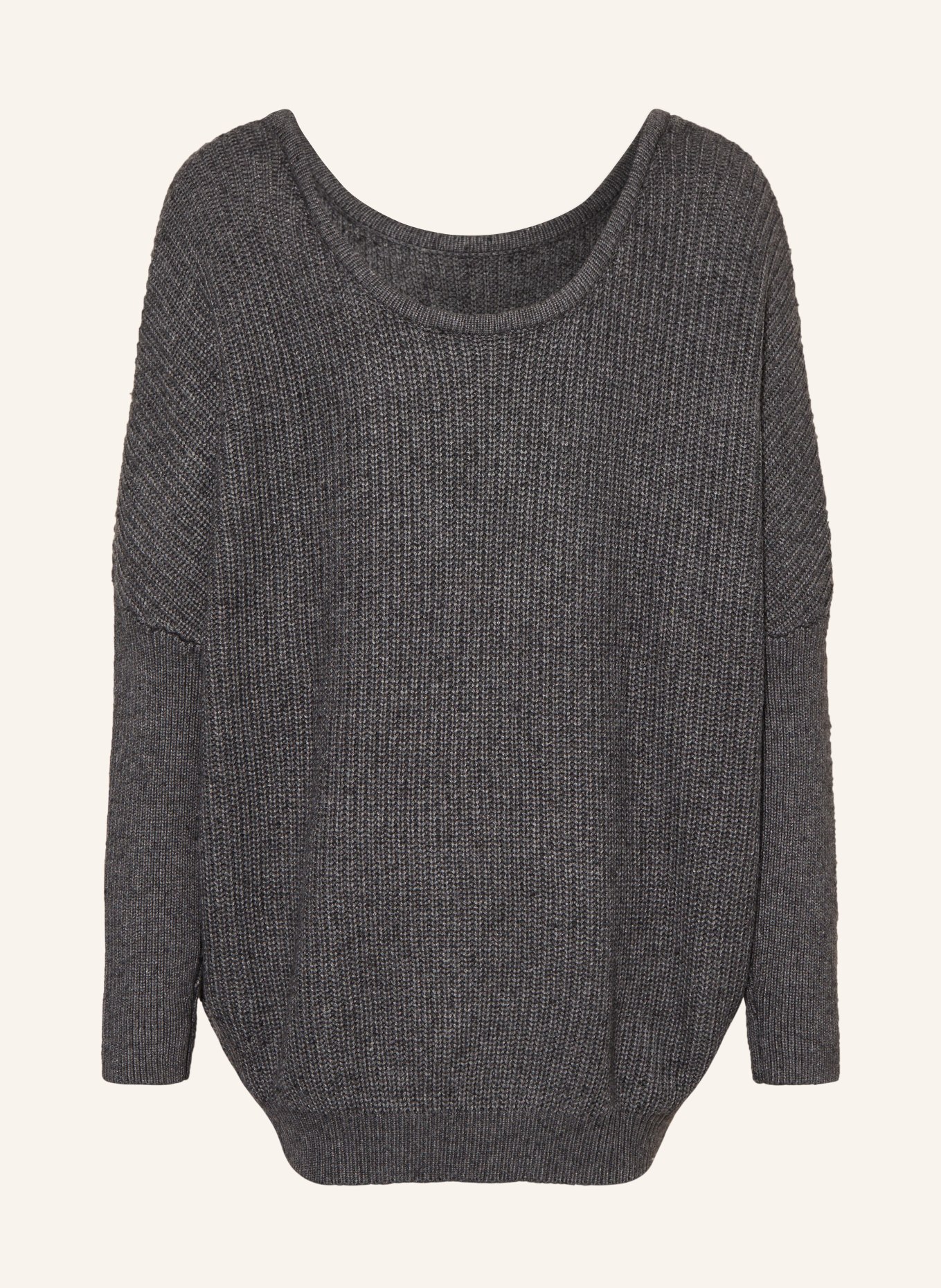 DKNY Sweter oversize, Kolor: CZIEMNOSZARY (Obrazek 2)