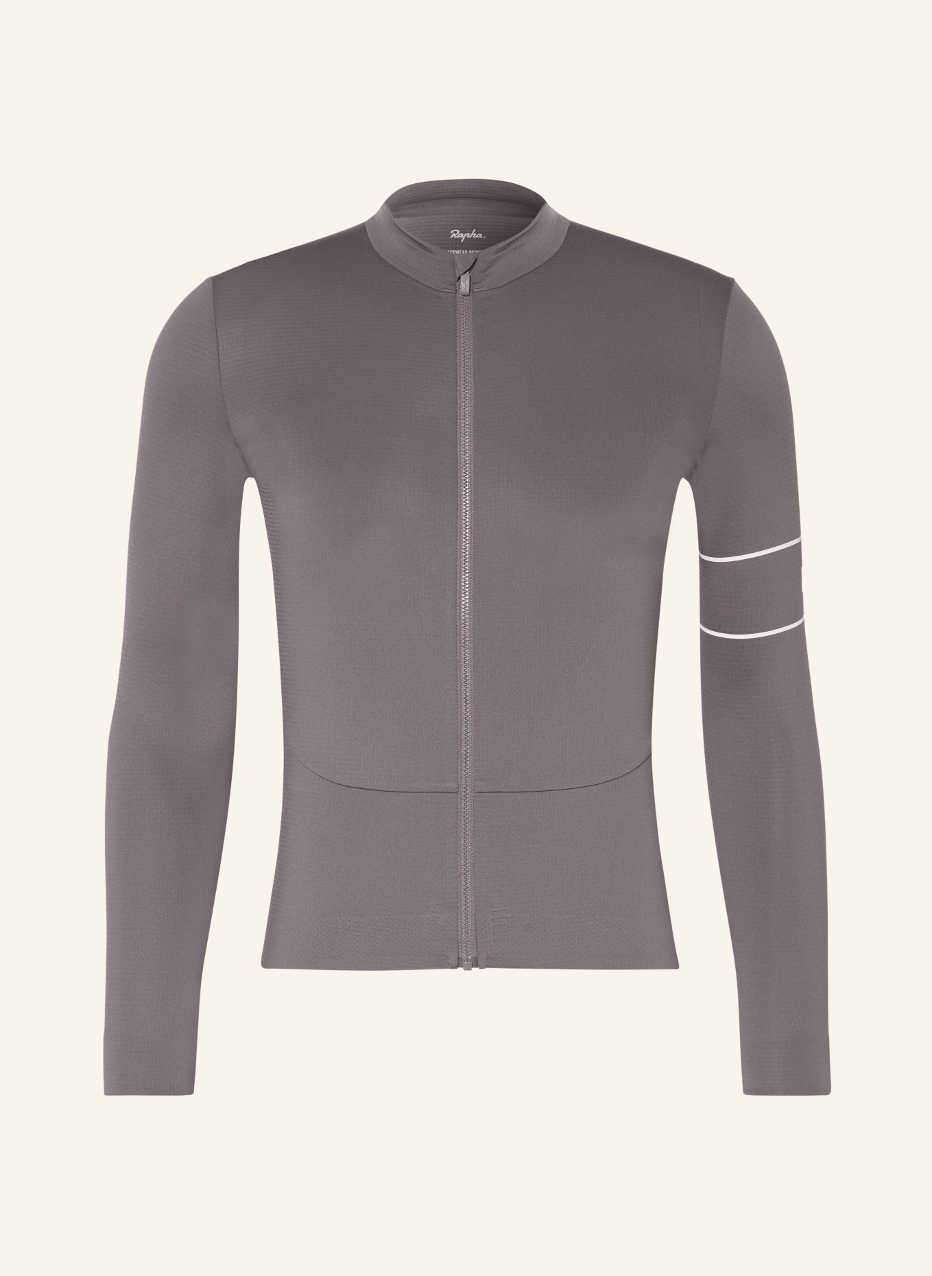 Rapha Thermal cycling jersey PRO TEAM, Color: TAUPE (Image 1)