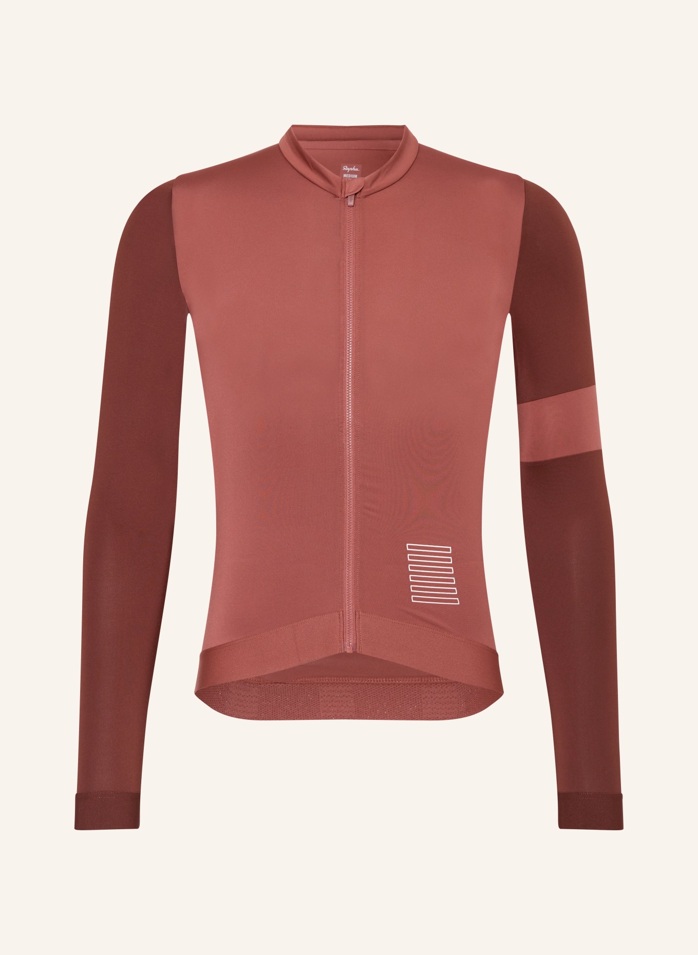 Rapha Cycling jersey PRO TEAM, Color: LIGHT RED/ BROWN (Image 1)
