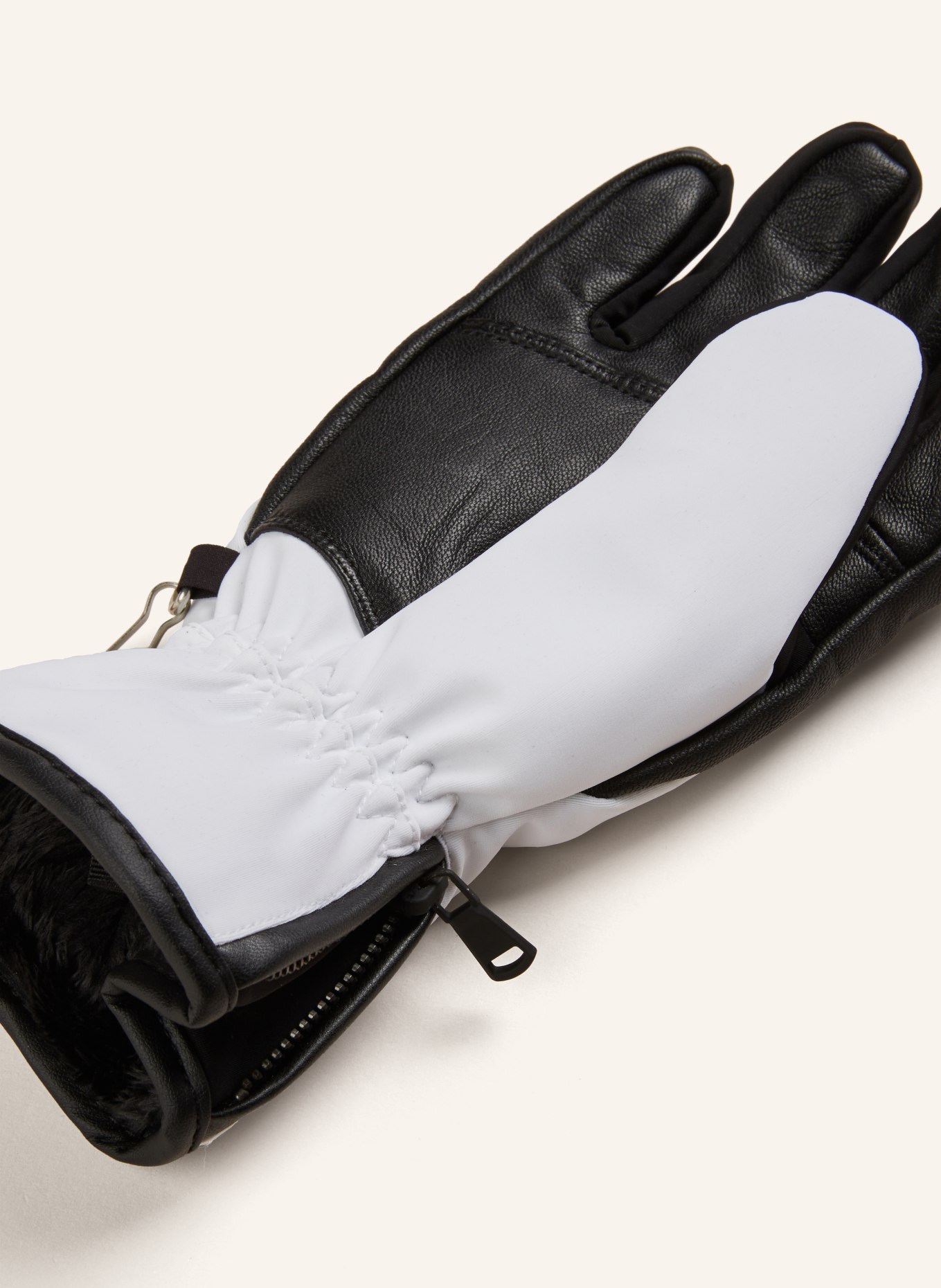 reusch Lyžařské rukavice TIFFANY R-TEX® XT, Barva: BÍLÁ/ ČERNÁ (Obrázek 2)