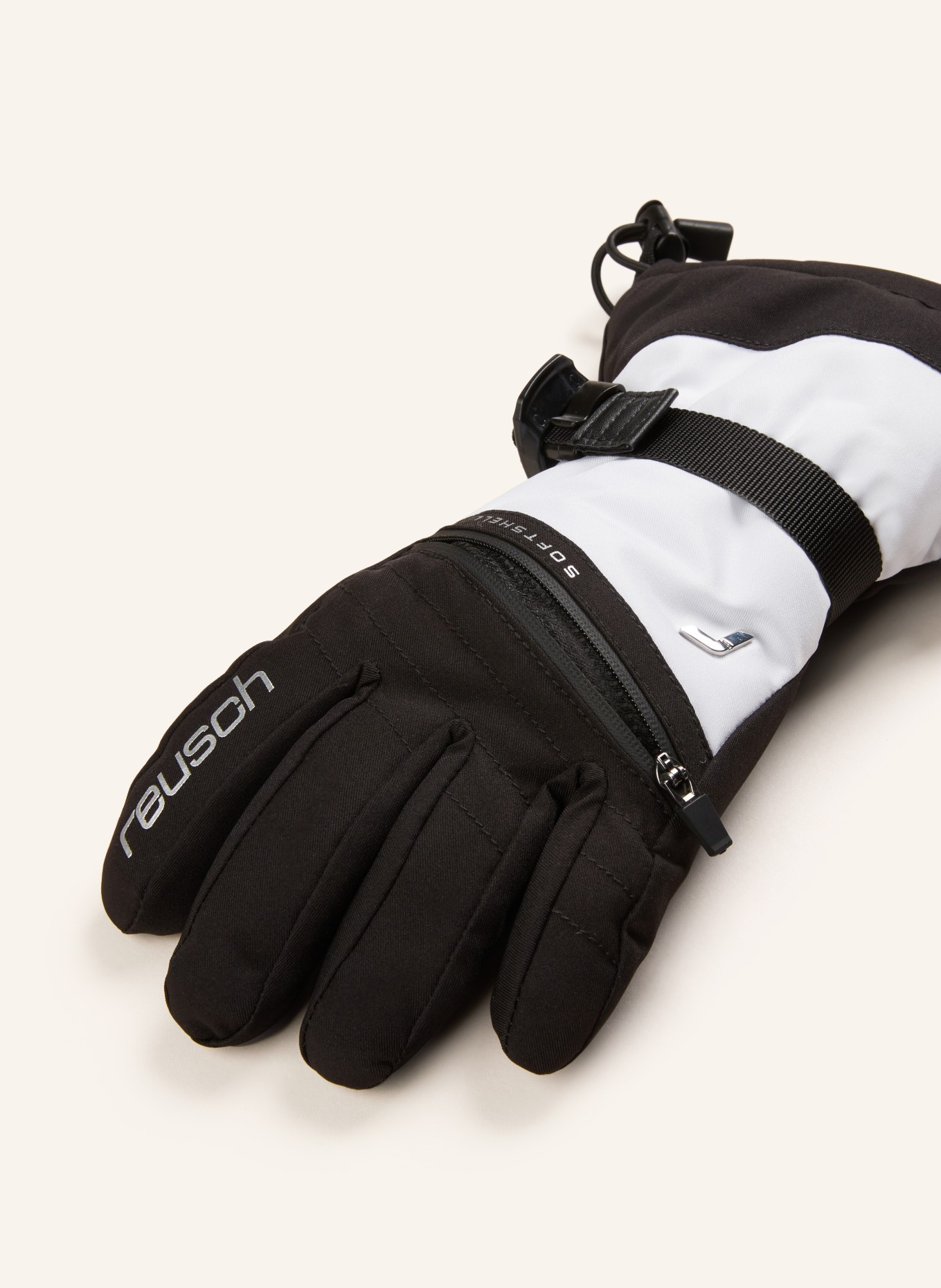 reusch Ski gloves DEMI R-TEX® XT, Color: BLACK/ WHITE (Image 2)
