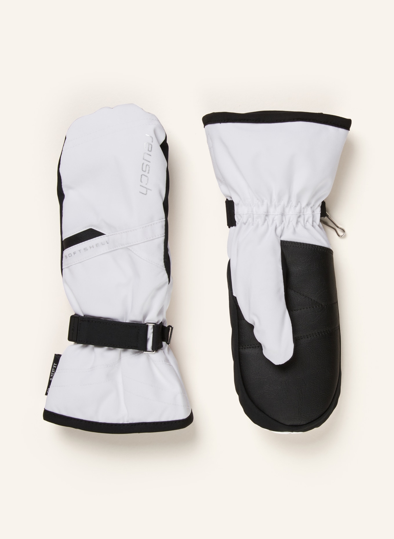 reusch Ski gloves TIFFANY R-TEX® XT, Color: WHITE/ BLACK (Image 1)