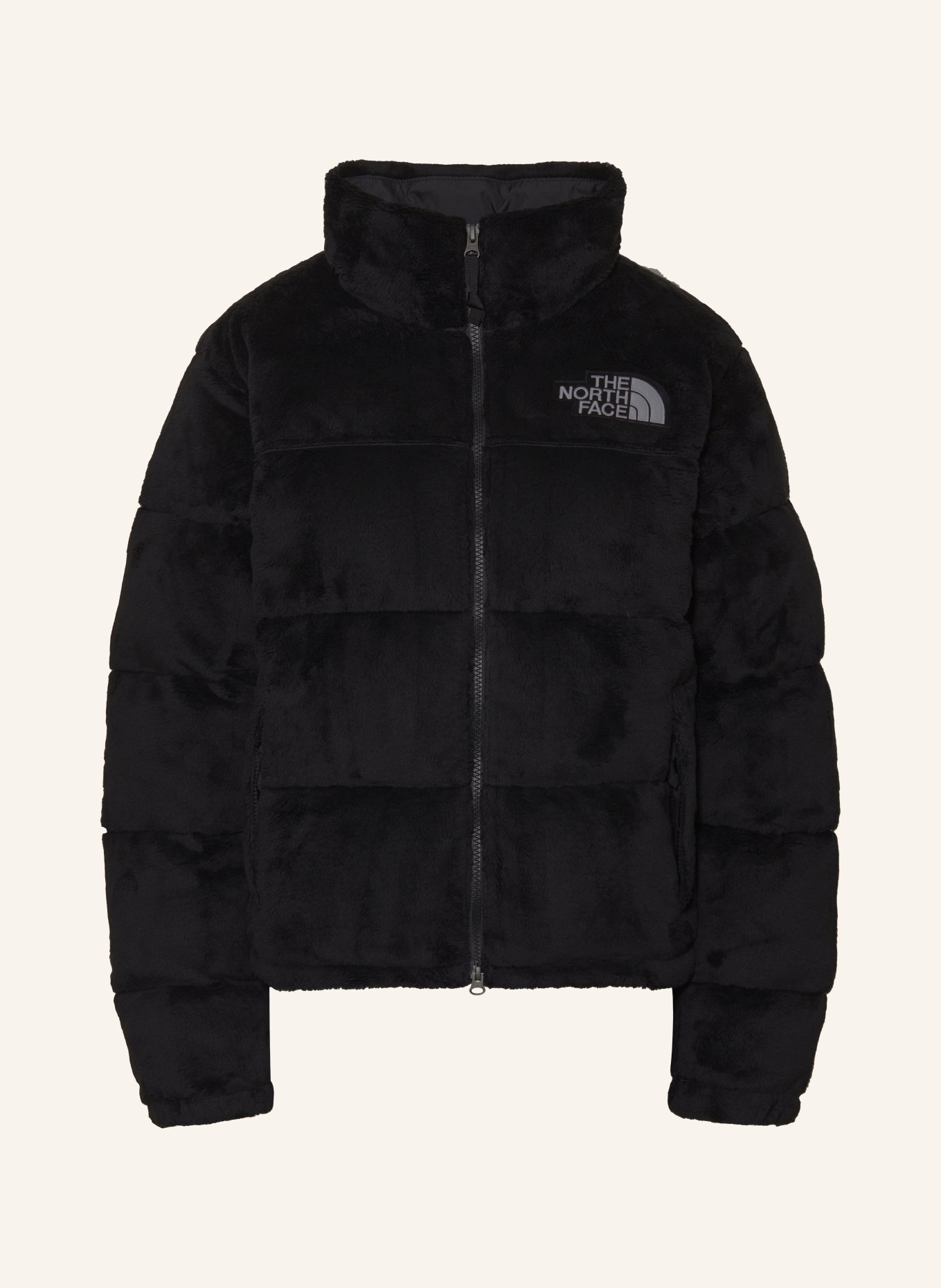 THE NORTH FACE Down jacket VERSA made of faux fur, Color: BLACK (Image 1)