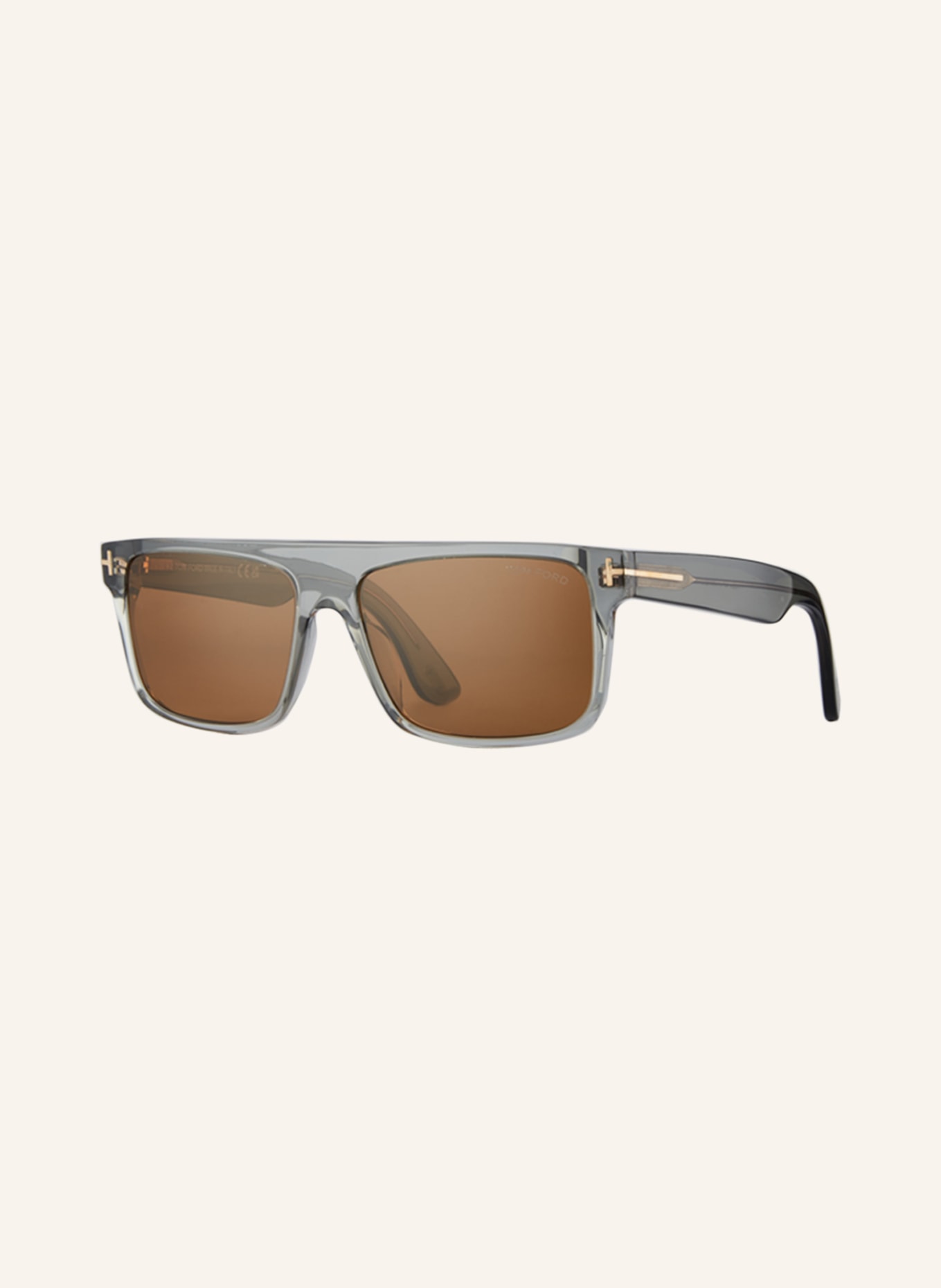 TOM FORD Sonnenbrille TR001531: 2600D1 - HELLGRAU/ BRAUN