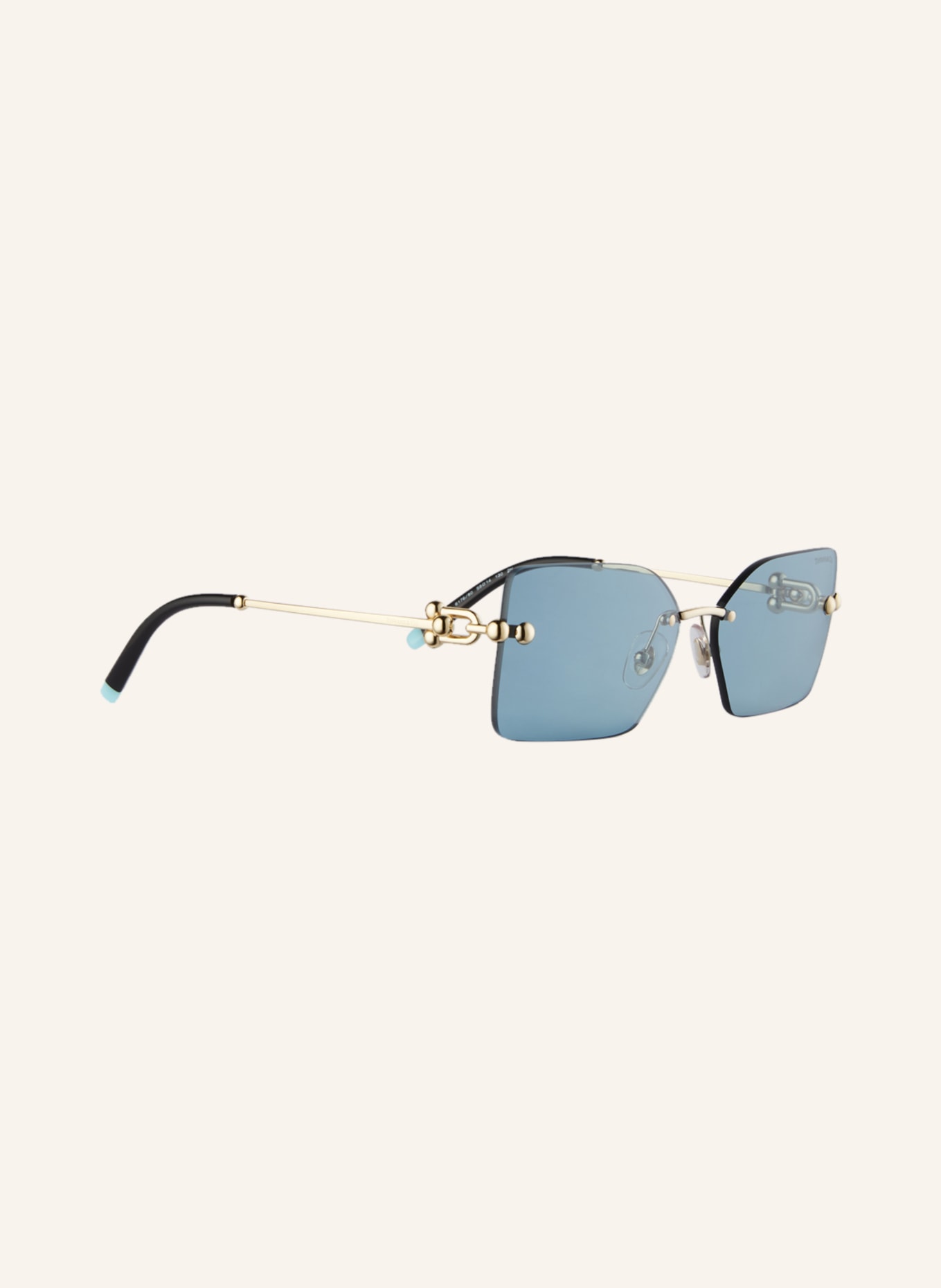 TIFFANY & Co. Sunglasses TF3088, Color: 617680 - GOLD/BLUE (Image 3)