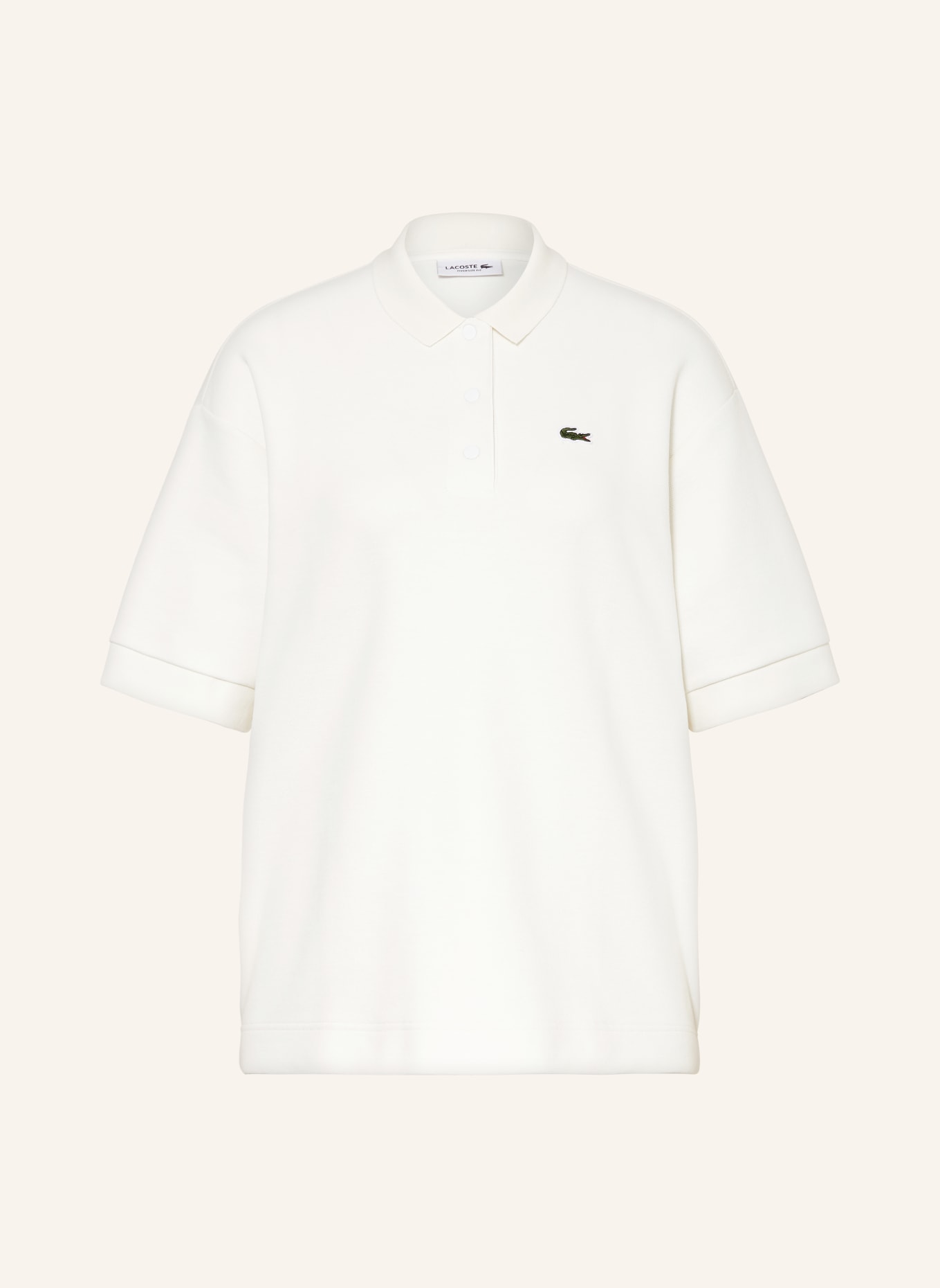 LACOSTE Piqué-Poloshirt, Farbe: ECRU (Bild 1)
