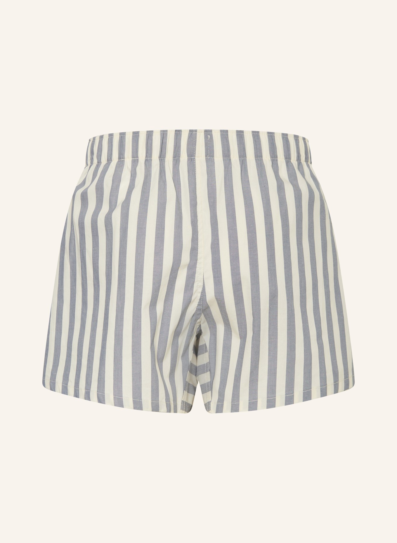 Calvin Klein Pajama shorts PURE COTTON, Color: WHITE/ GRAY (Image 2)