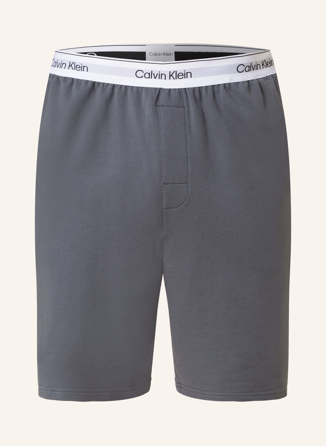 Calvin Klein Pyžamové šortky MODERN COTTON, Barva: TMAVĚ ŠEDÁ (Obrázek 1)