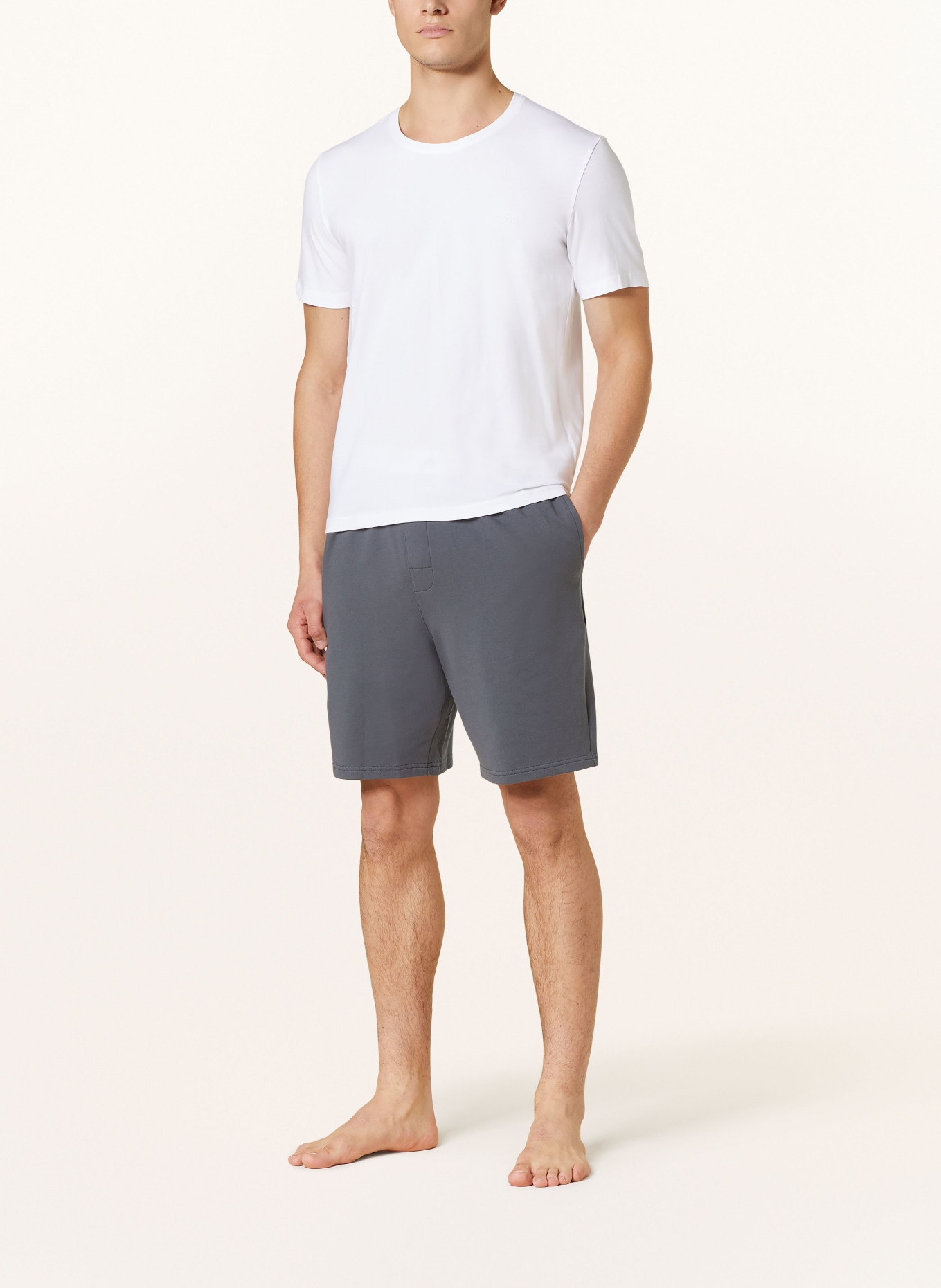 Calvin Klein Szorty od piżamy MODERN COTTON, Kolor: CZIEMNOSZARY (Obrazek 2)