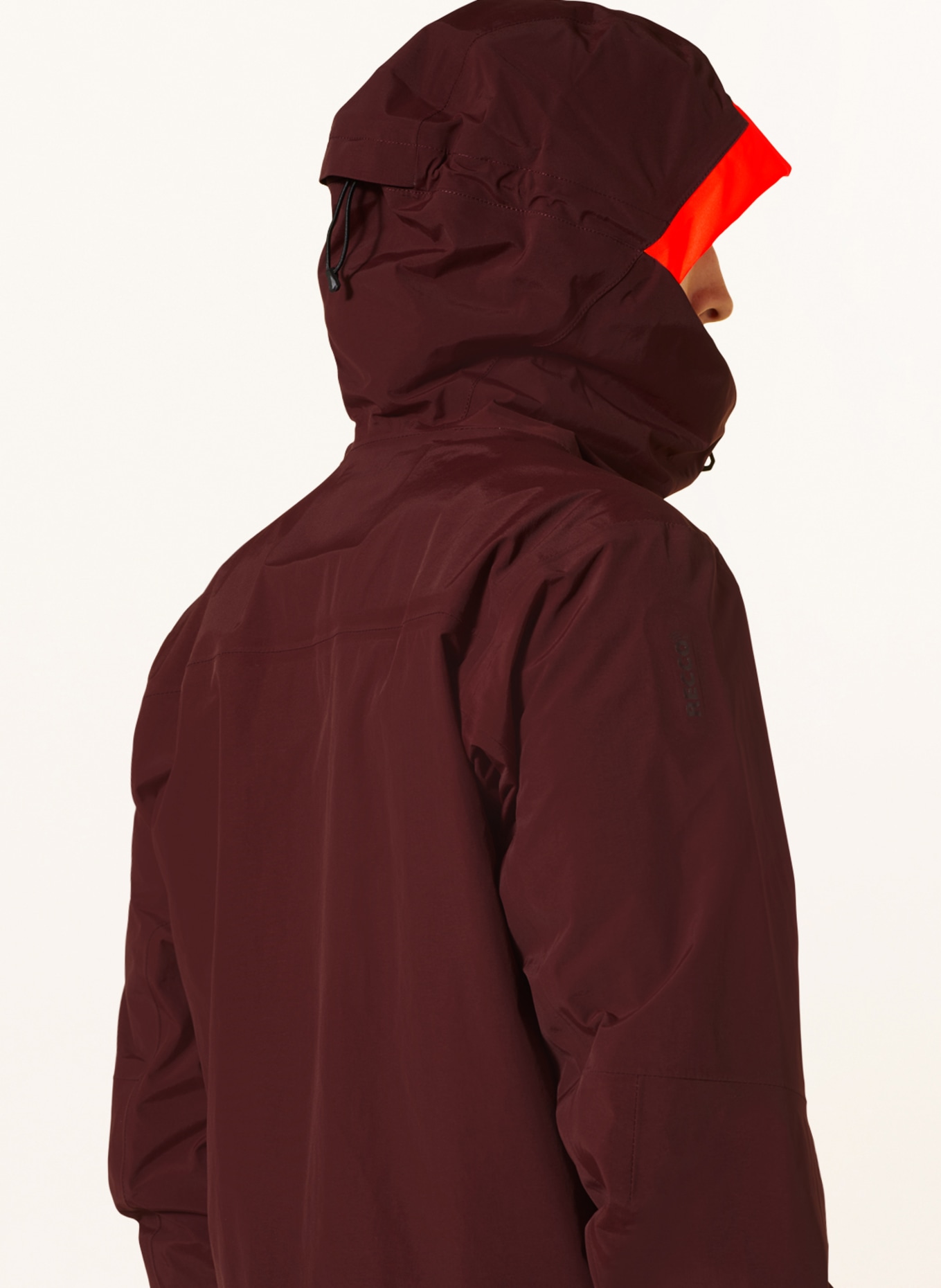 HELLY HANSEN Ski jacket SOGN SHELL 2.0 in dark red