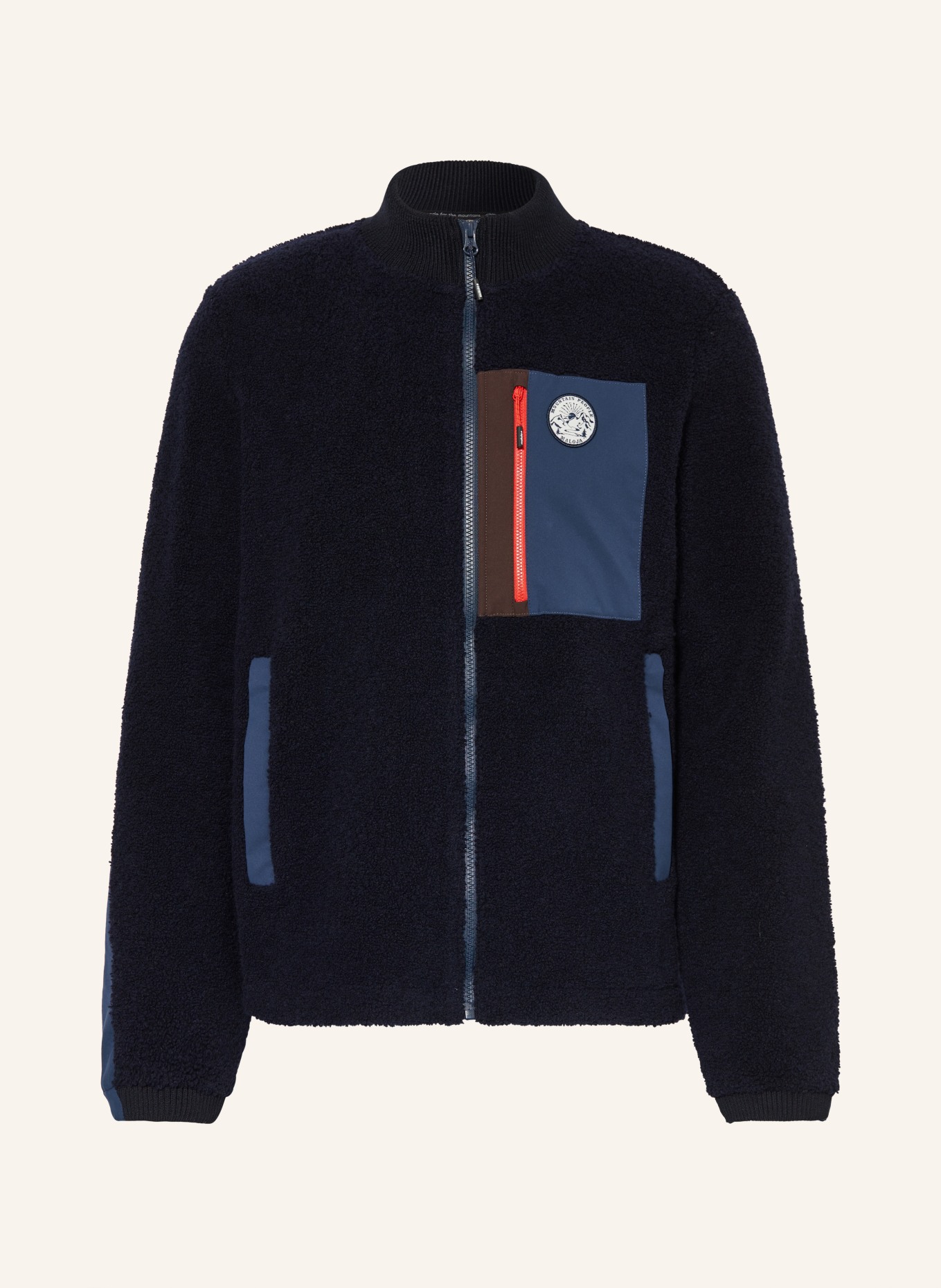maloja Fleece jacket JEHLEM, Color: DARK BLUE/ BLUE (Image 1)