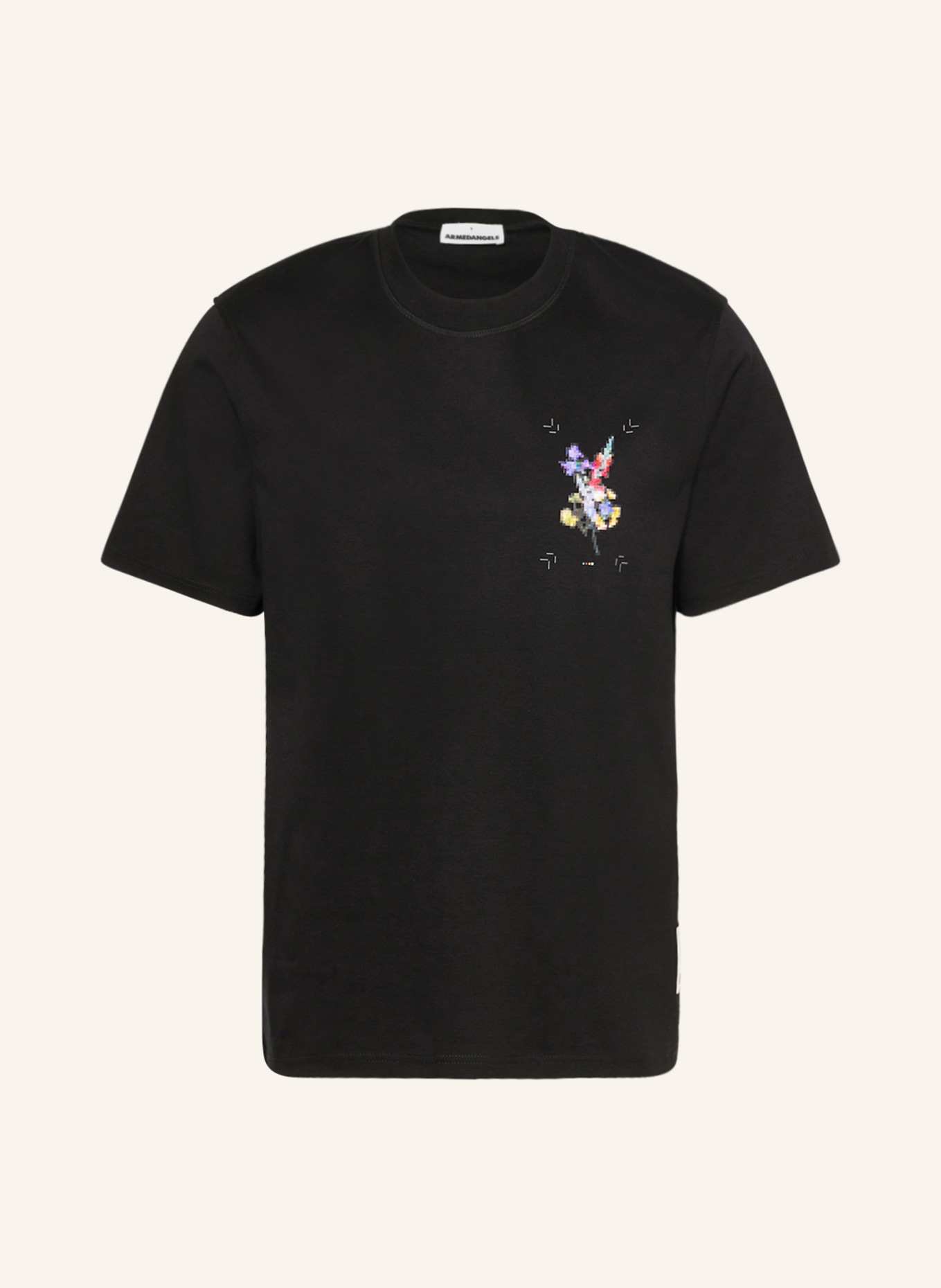 ARMEDANGELS T-shirt AANGO, Color: BLACK (Image 1)