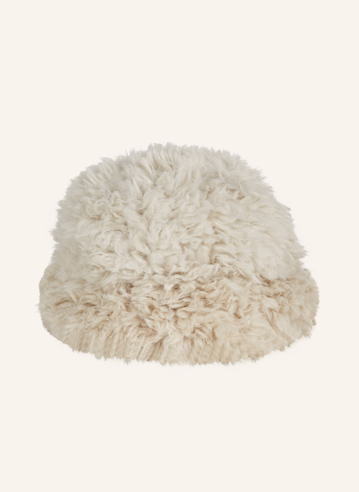 GOLDBERGH Bucket hat BIRD made of faux fur, Color: CREAM (Image 2)