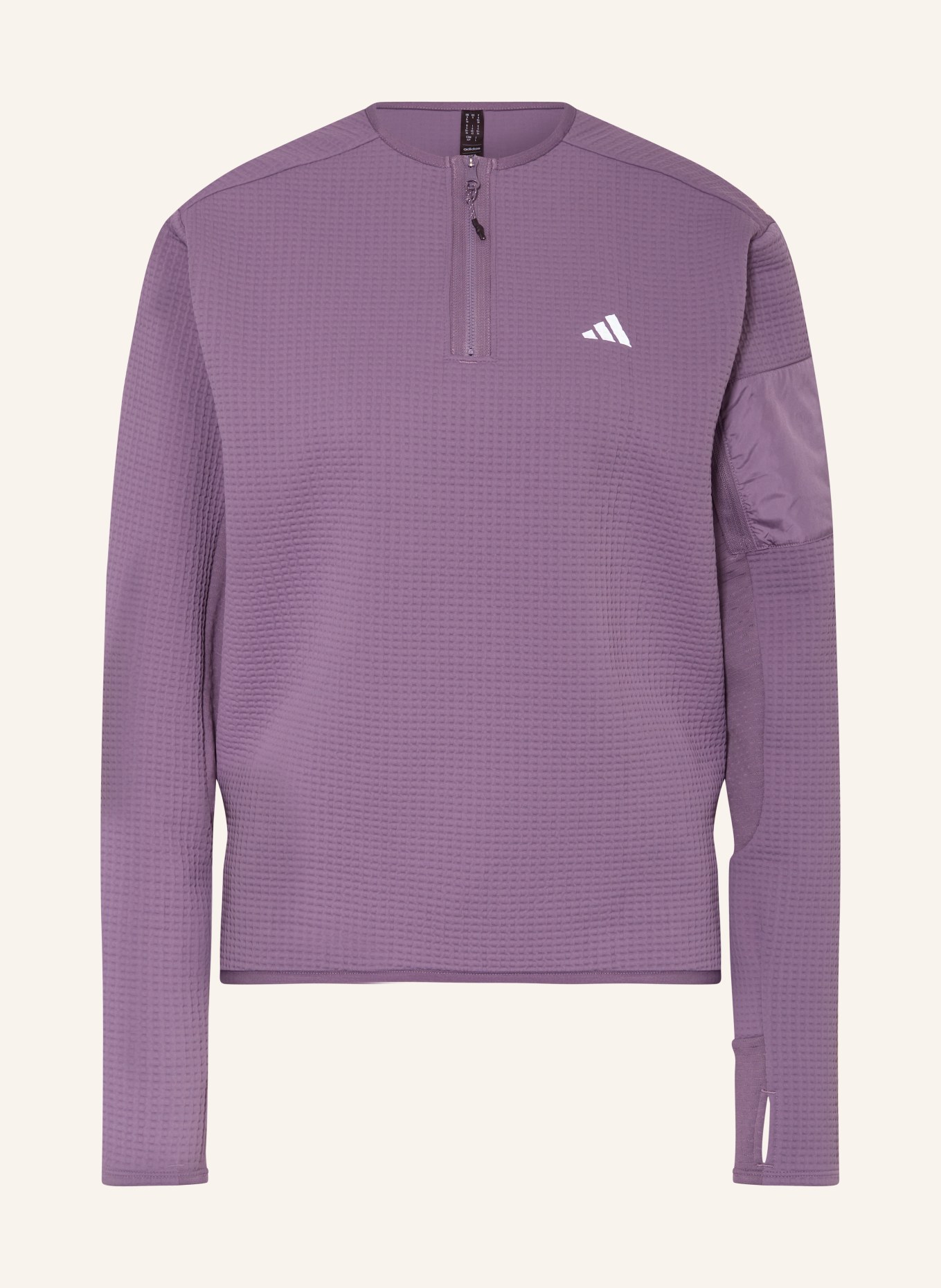 adidas Running shirt ULTIMATE RUNNING CONQUER THE ELEMENTS, Color: PURPLE (Image 1)
