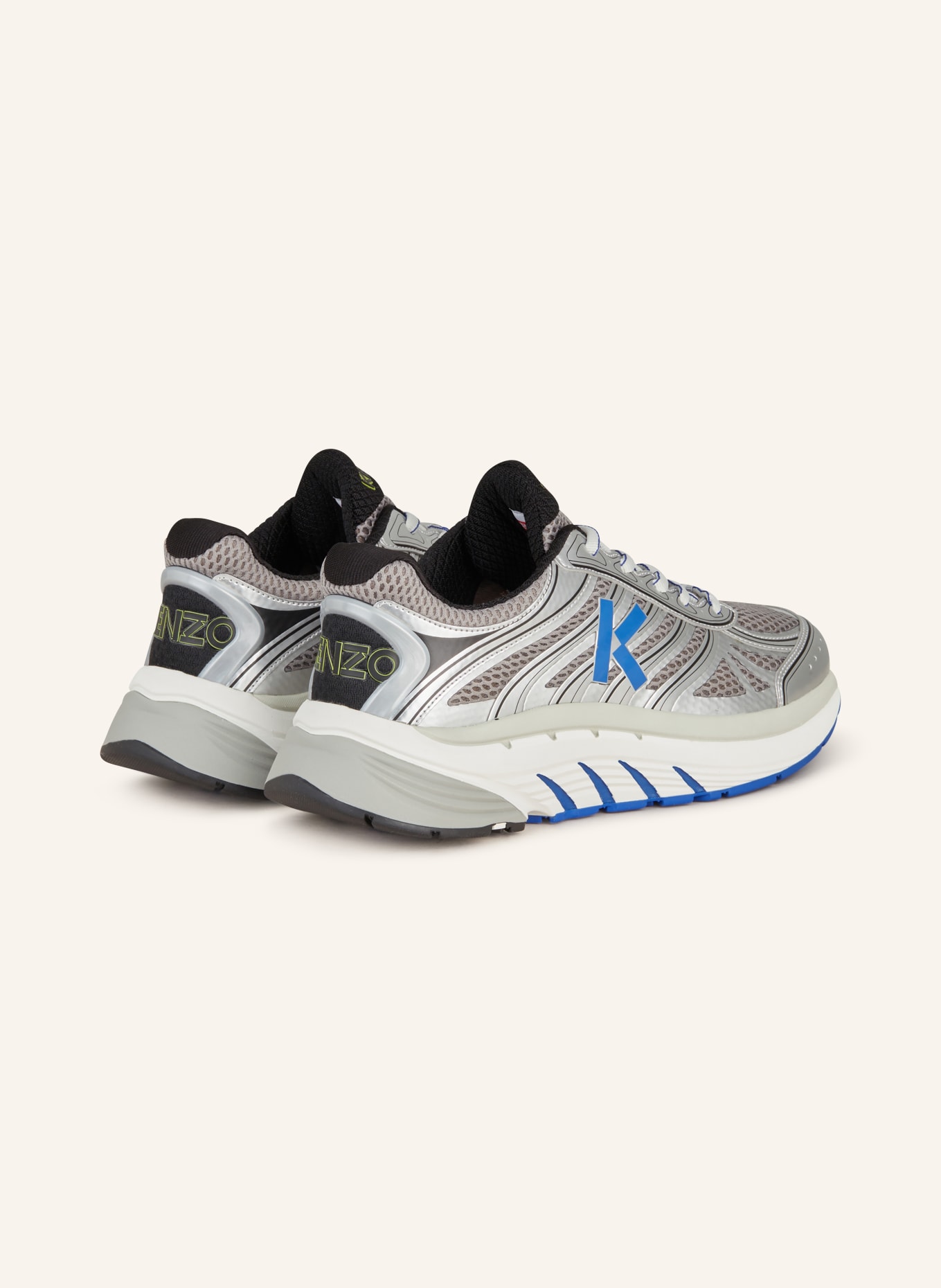 KENZO Sneakers, Color: SILVER/ BLUE (Image 2)