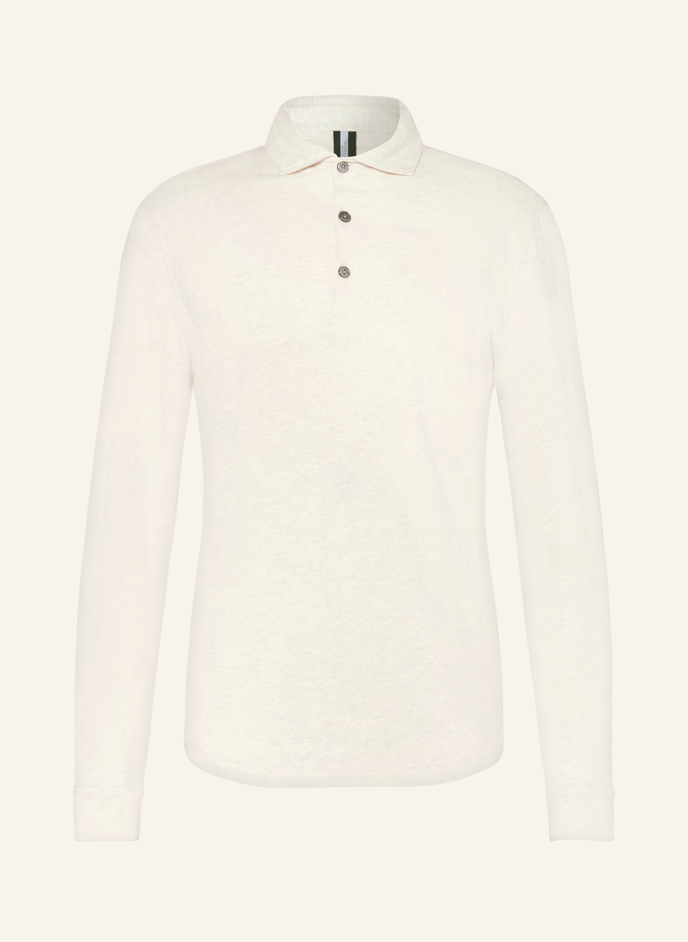 PROFUOMO Jersey polo shirt, Color: CREAM (Image 1)