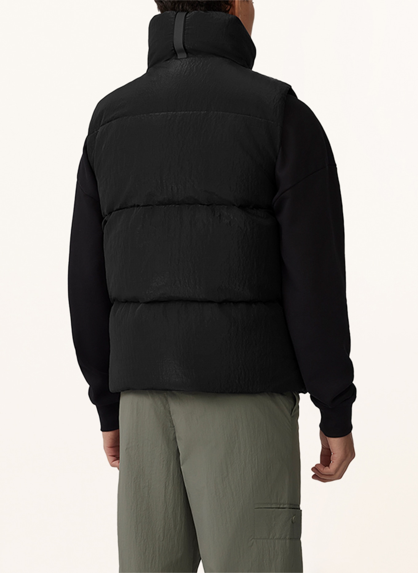 CANADA GOOSE Down vest EVERETT, Color: BLACK (Image 3)