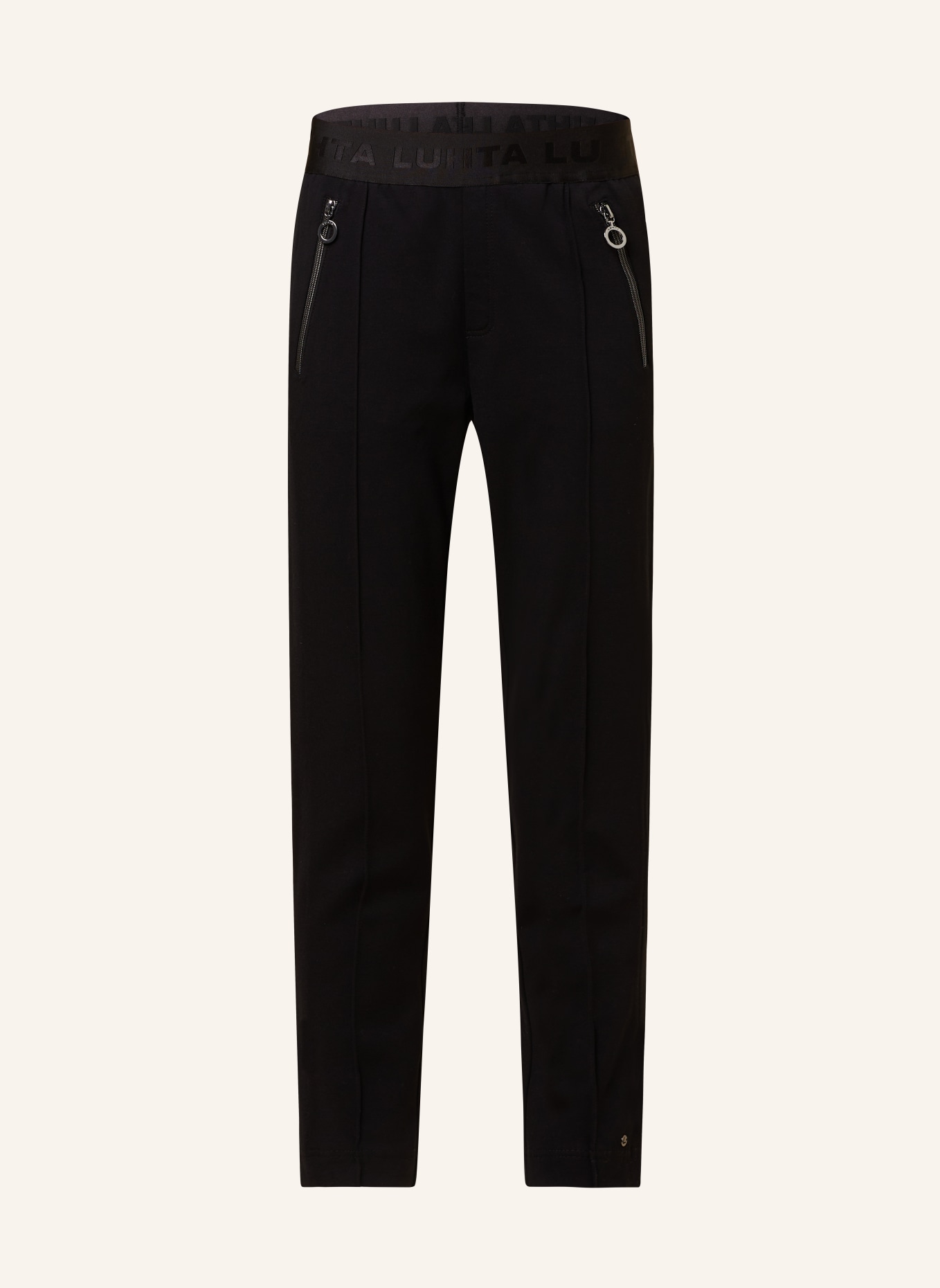 LUHTA 7/8 golf trousers, Color: BLACK (Image 1)