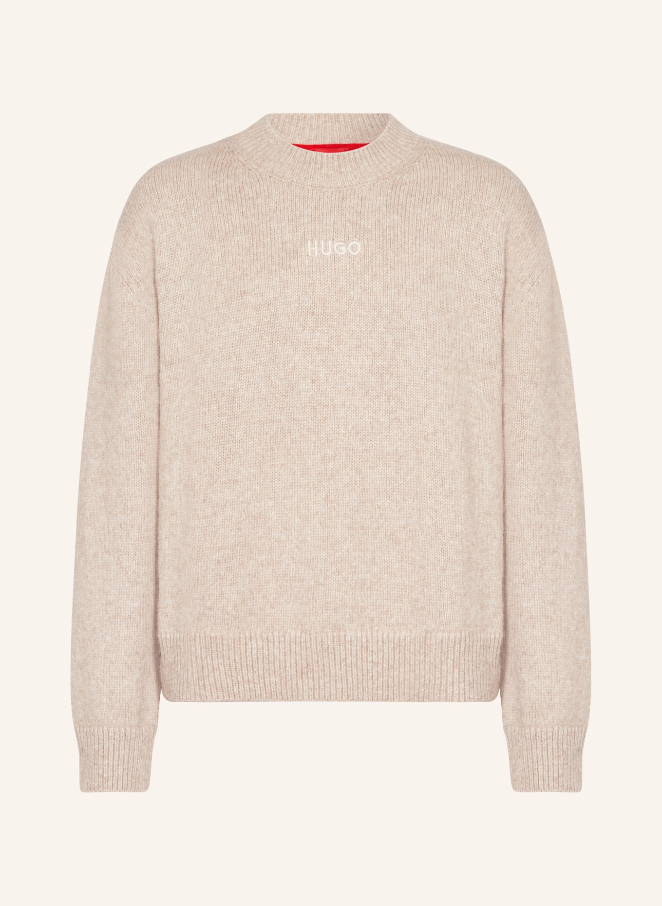 HUGO Sweater SEESE, Color: BEIGE (Image 1)