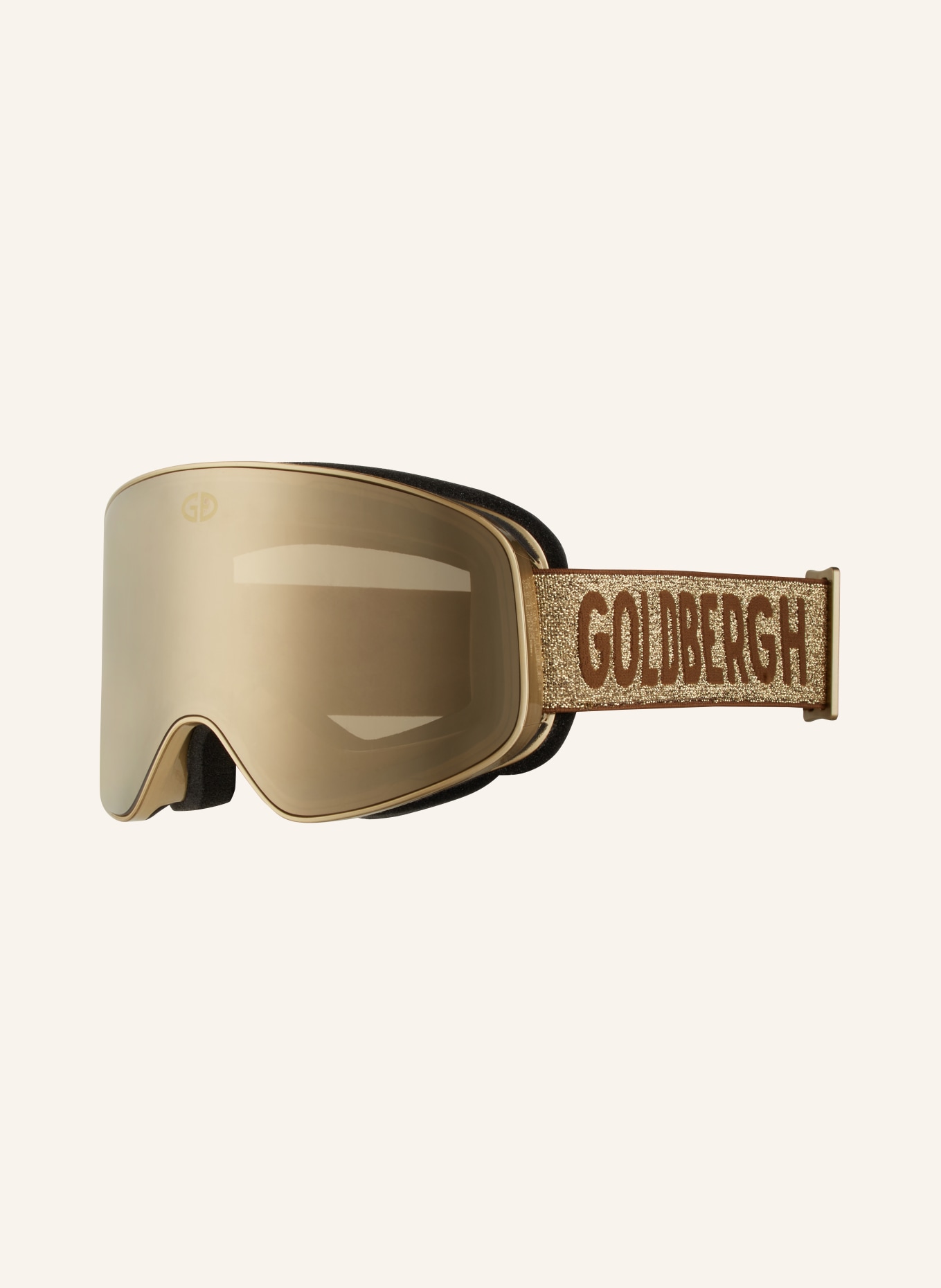 GOLDBERGH Skibrille HEADTURNER, Farbe: 7100 - GOLD VERSPIEGELT (Bild 1)