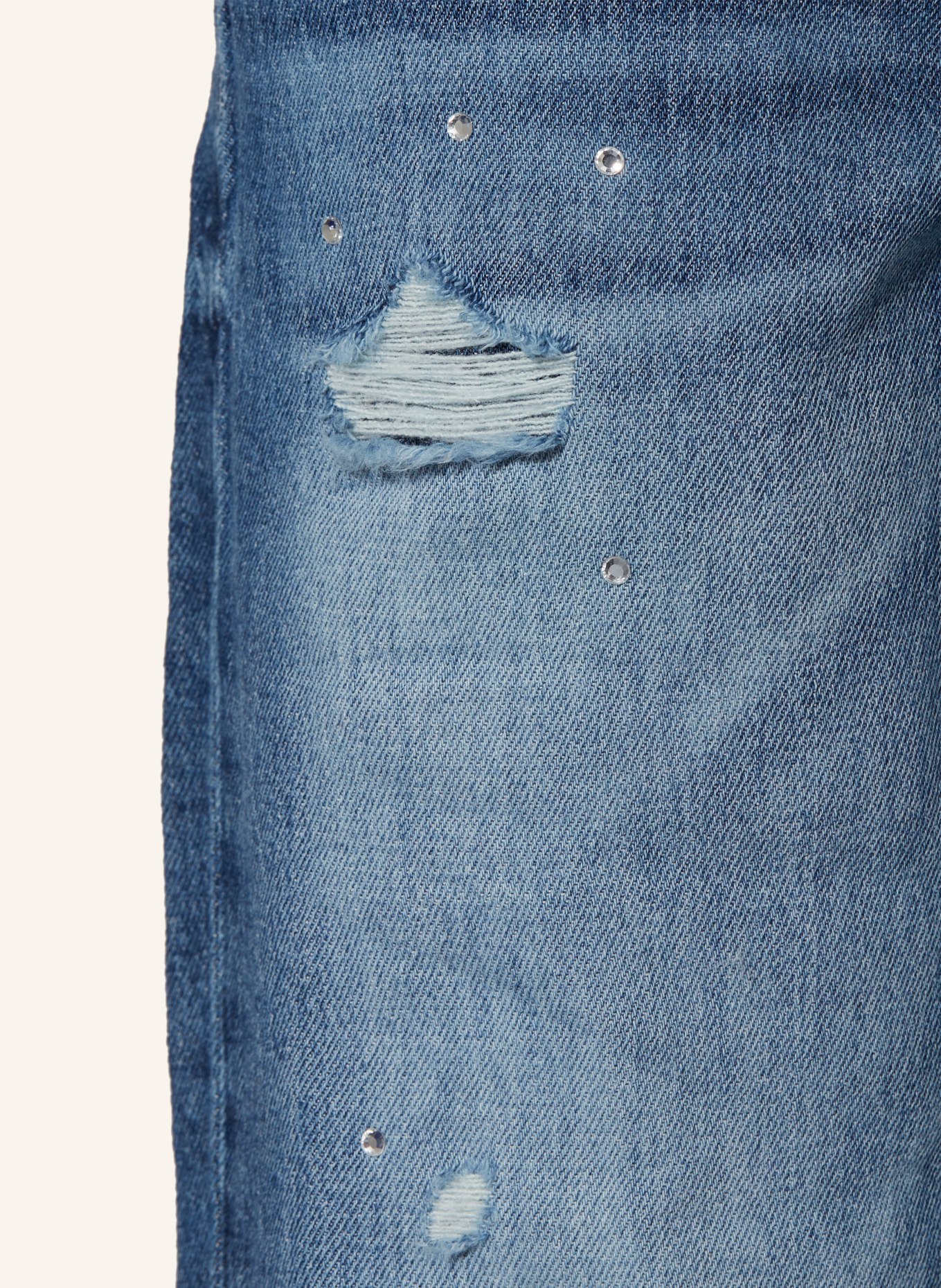 GUESS Jeans mit Schmucksteinen, Farbe: RGDN NEW RIGID DARK WA (Bild 3)
