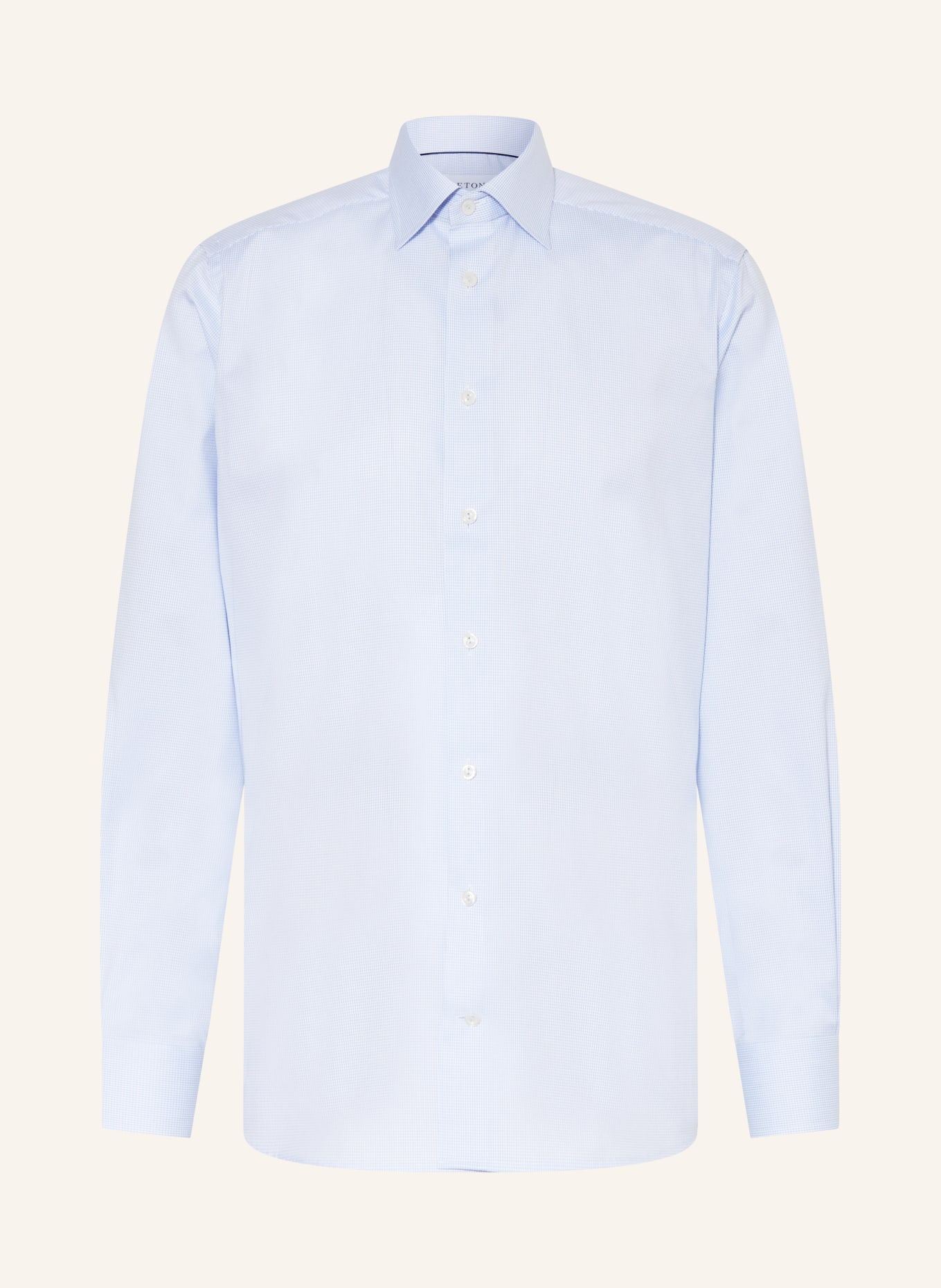ETON Shirt contemporary fit: LIGHT BLUE / WHITE