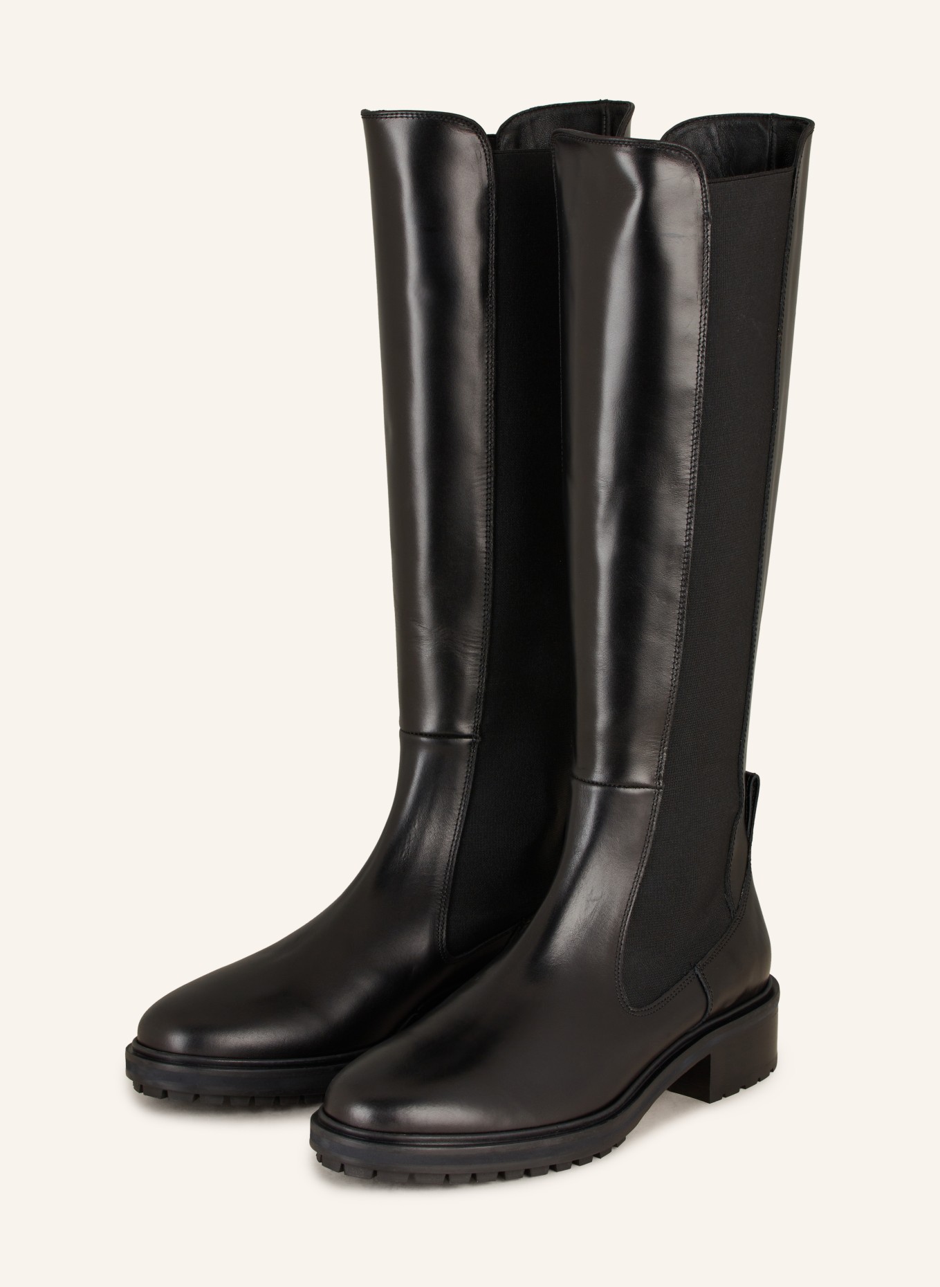 Aeyde Boots BLANCA, Color: BLACK (Image 1)