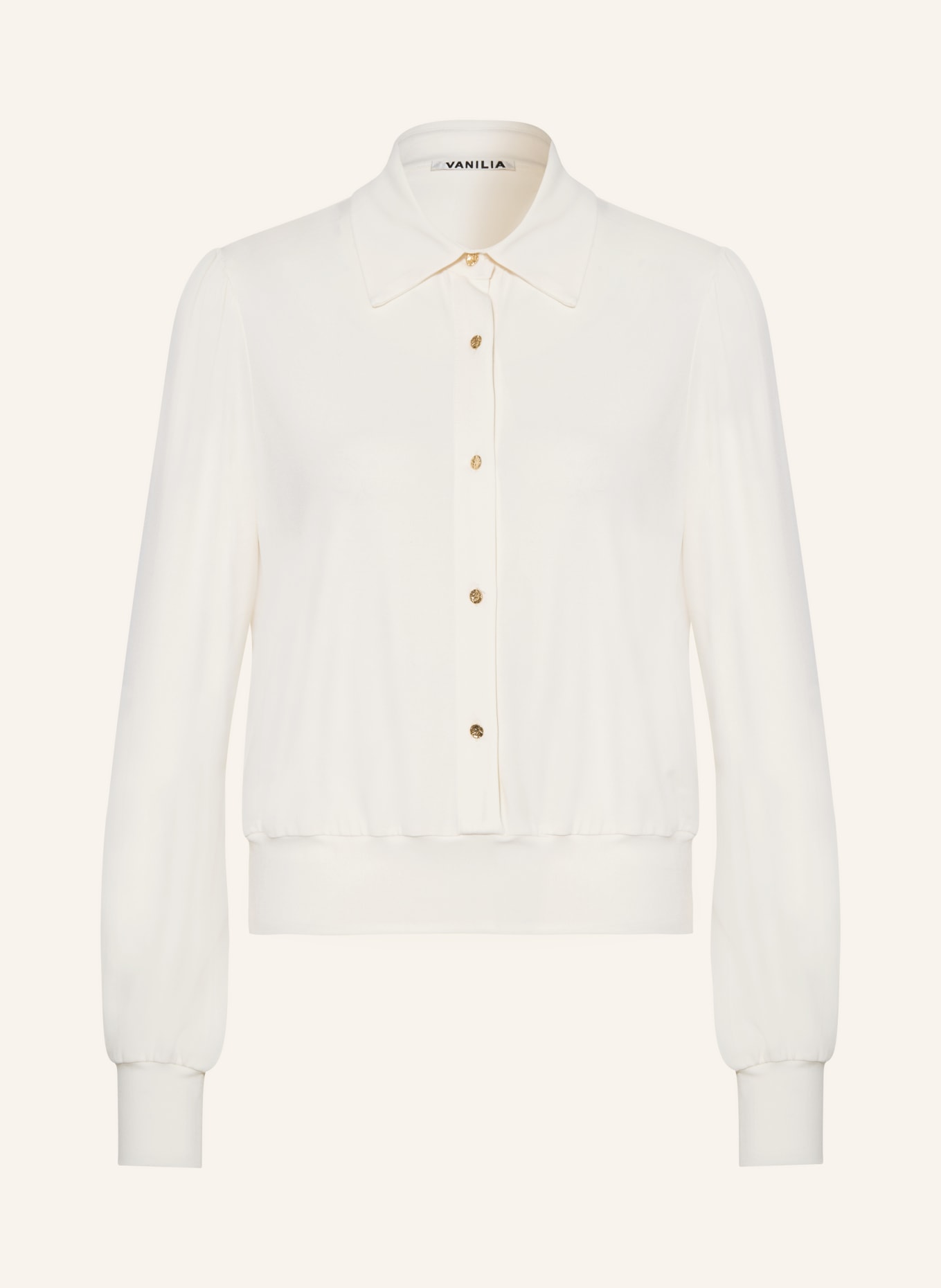 VANILIA Shirt blouse, Color: ECRU (Image 1)