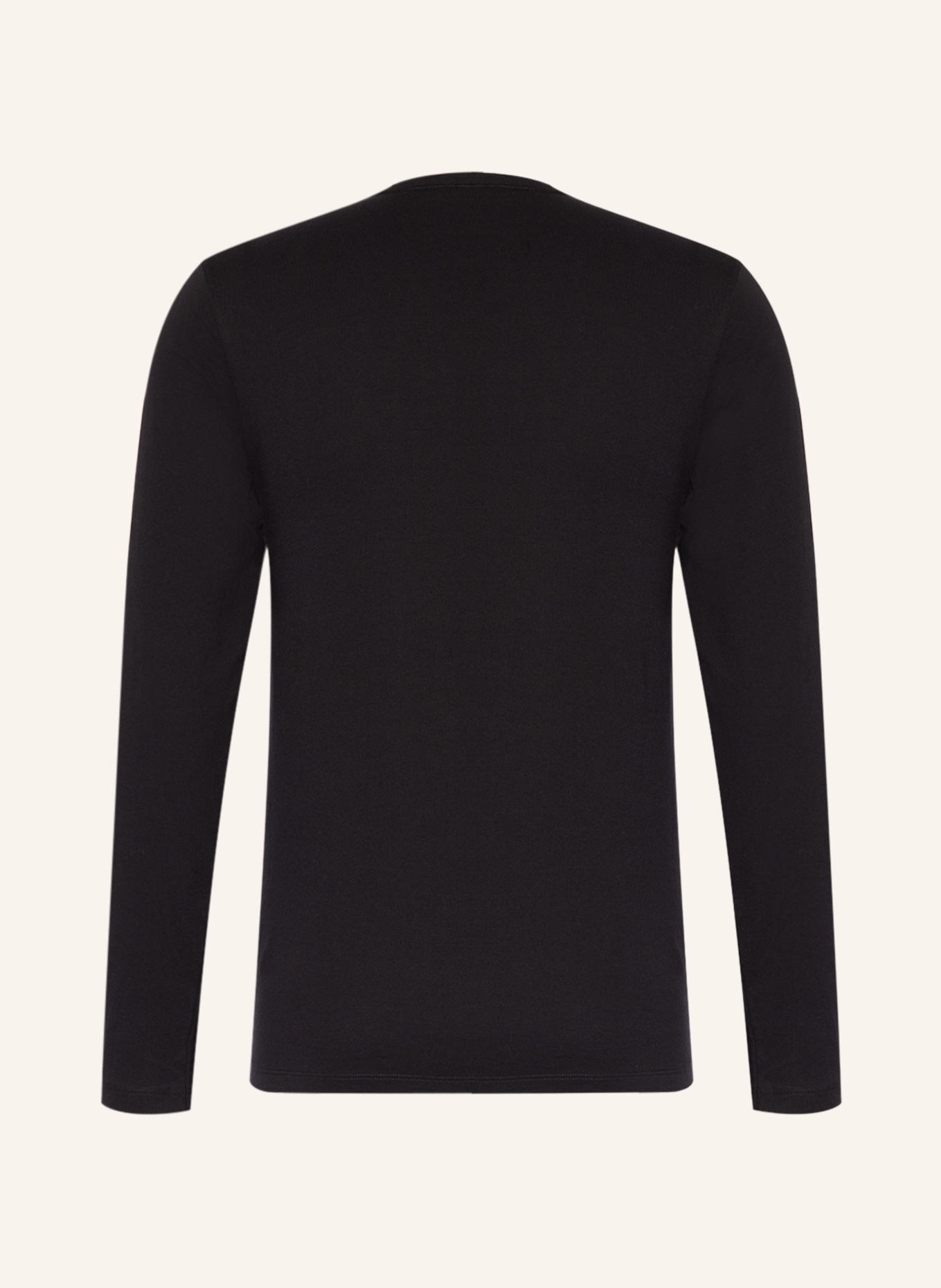 HUGO 3-pack long sleeve shirts, Color: BLACK (Image 2)