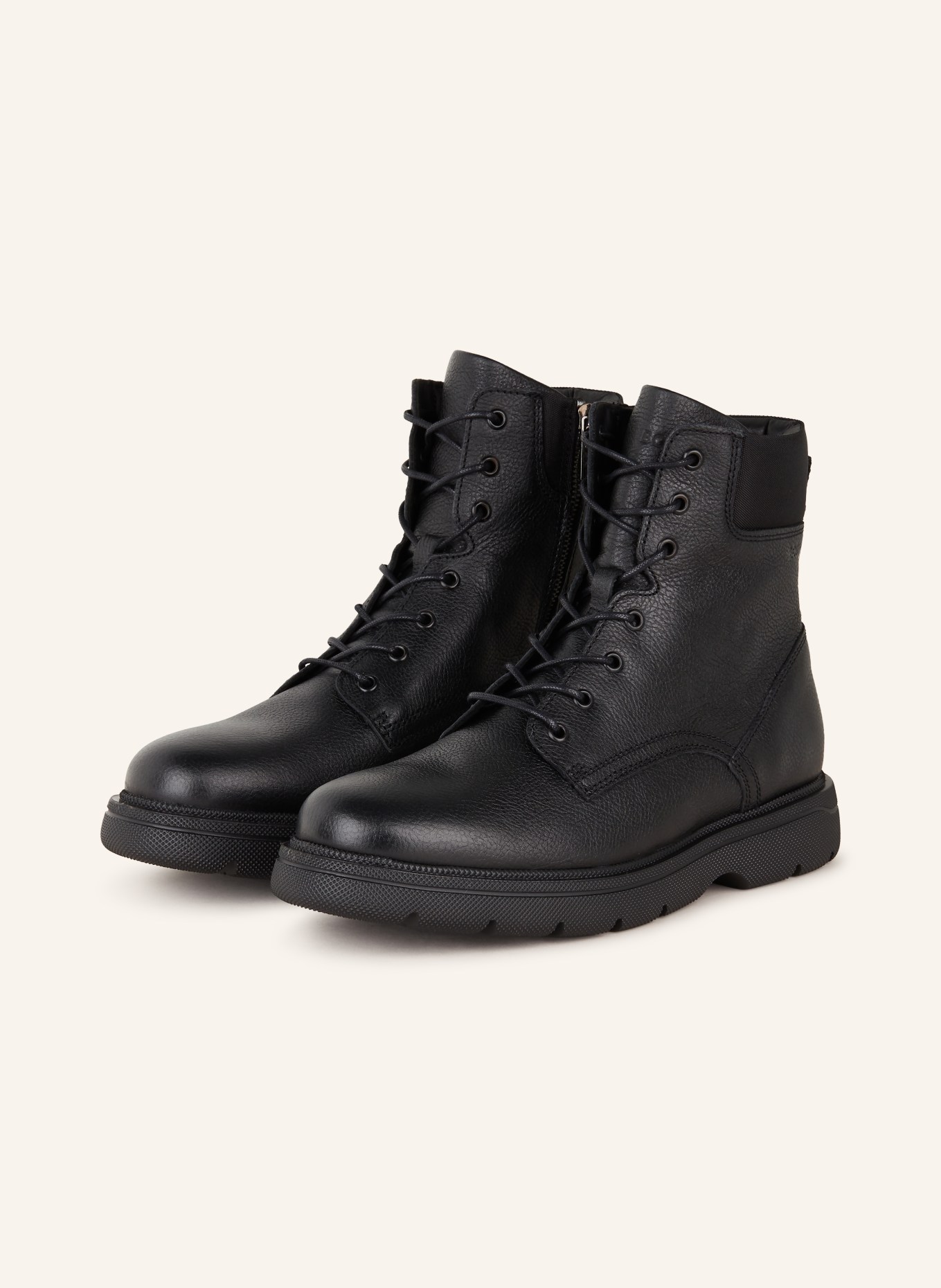 BOSS Lace-up boots JACOB, Color: BLACK (Image 1)