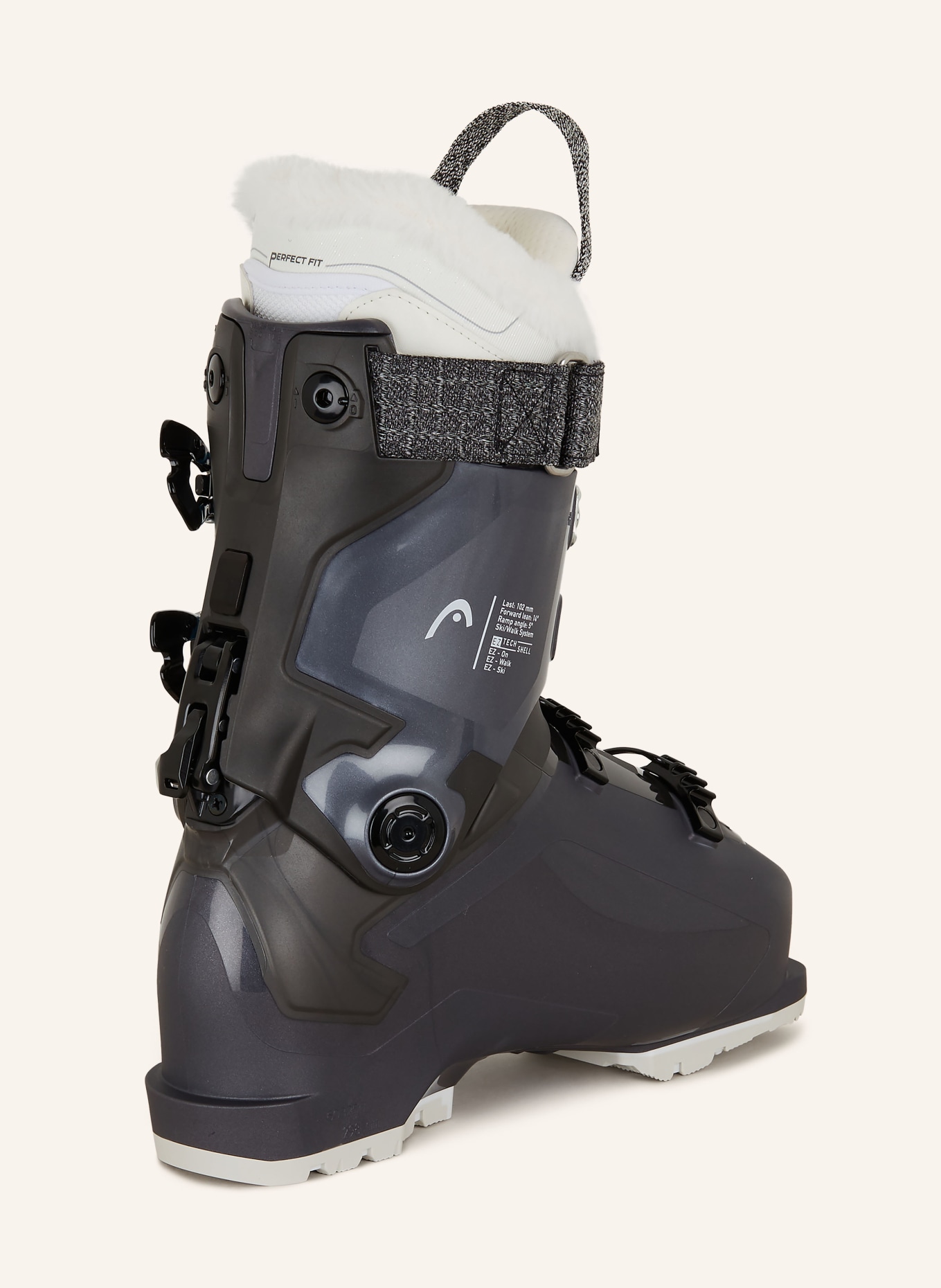 HEAD Ski boots EDGE 85 X HV GW, Color: DARK GRAY/ TEAL (Image 2)