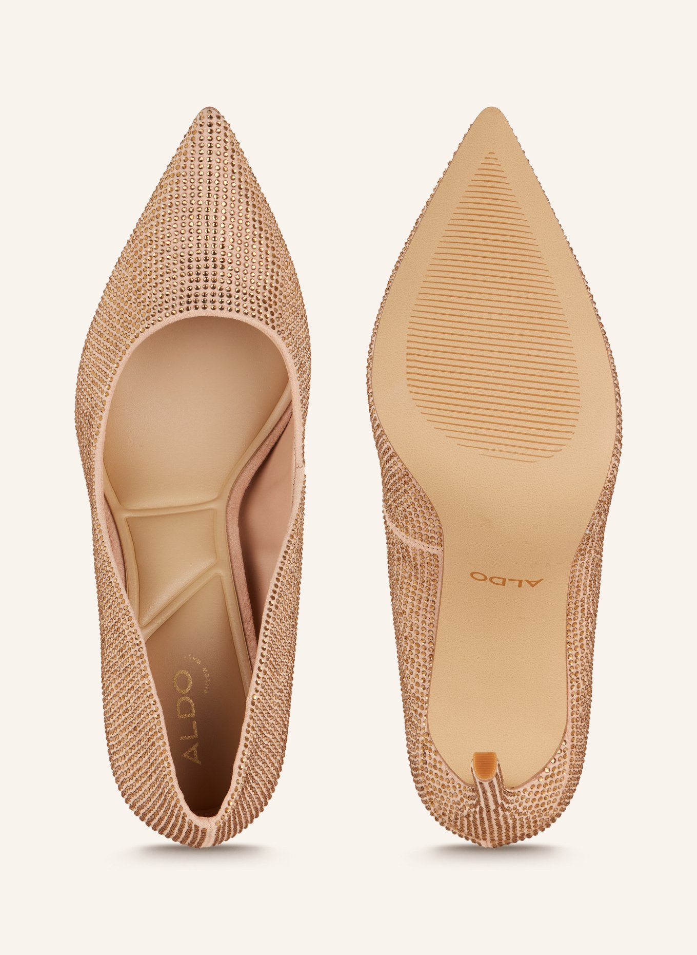 Aldo beige pumps outlet