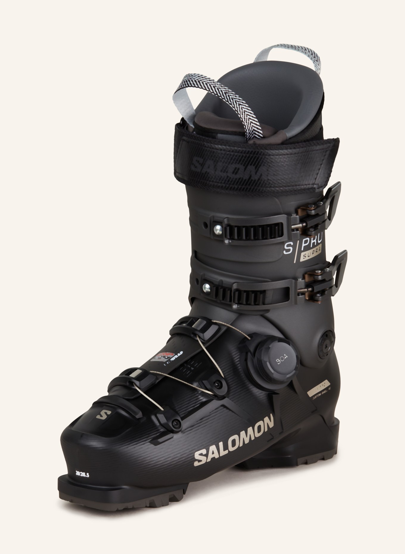 SALOMON Ski boots S/PRO SUPRA BOA 110 GW, Color: BLACK/ DARK GRAY (Image 1)