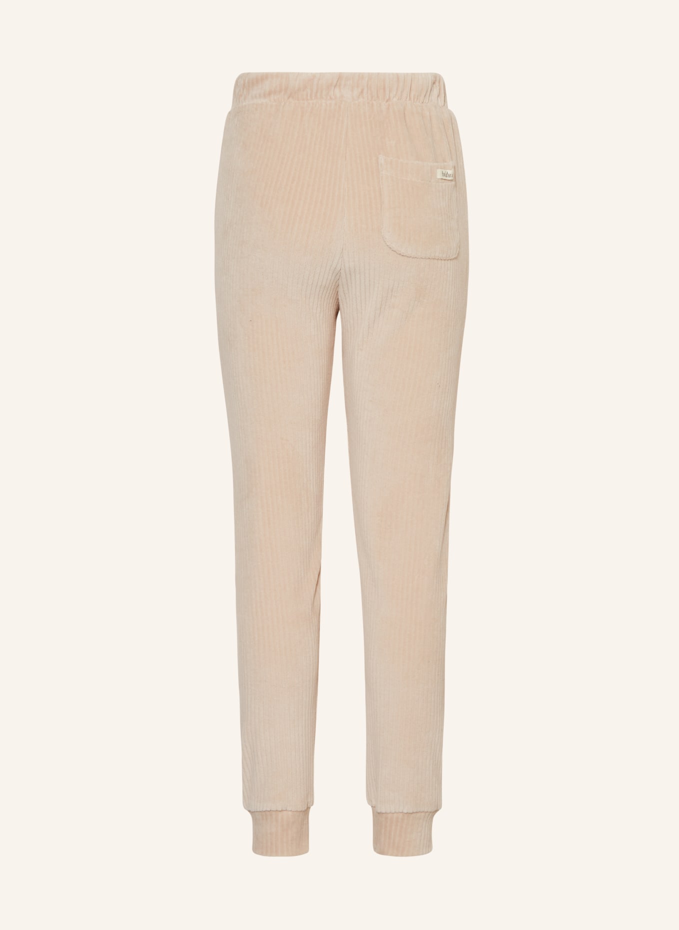 búho Spodnie sztruksowe w dresowym stylu, Kolor: JASNORÓŻOWY (Obrazek 2)