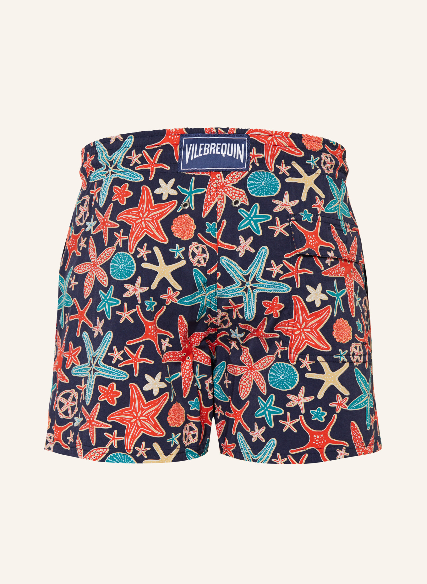 VILEBREQUIN Swim shorts MOORISE, Color: DARK BLUE/ RED/ GREEN (Image 2)