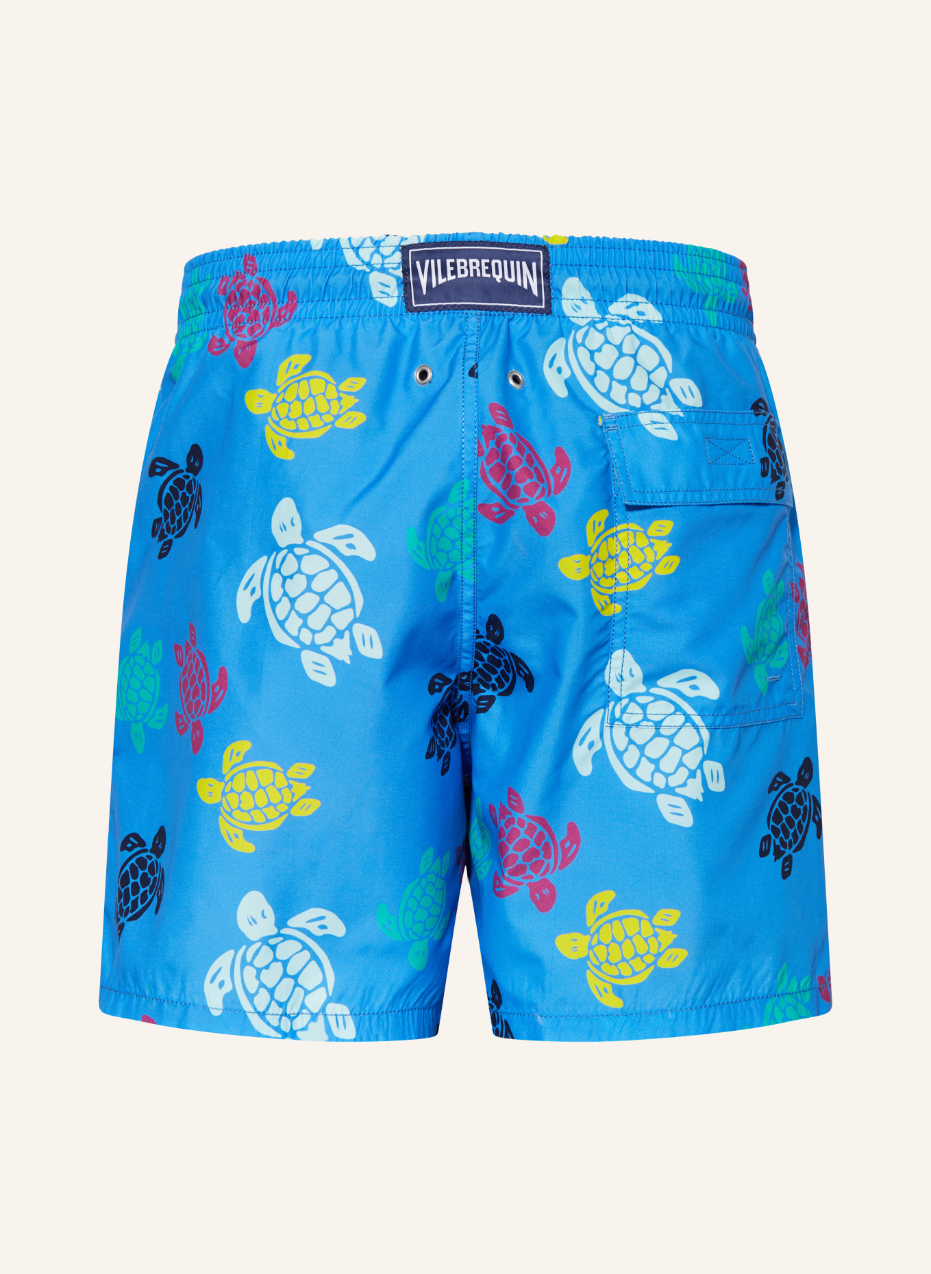 VILEBREQUIN Swim shorts MOOREA, Color: BLUE/ GREEN/ YELLOW (Image 2)