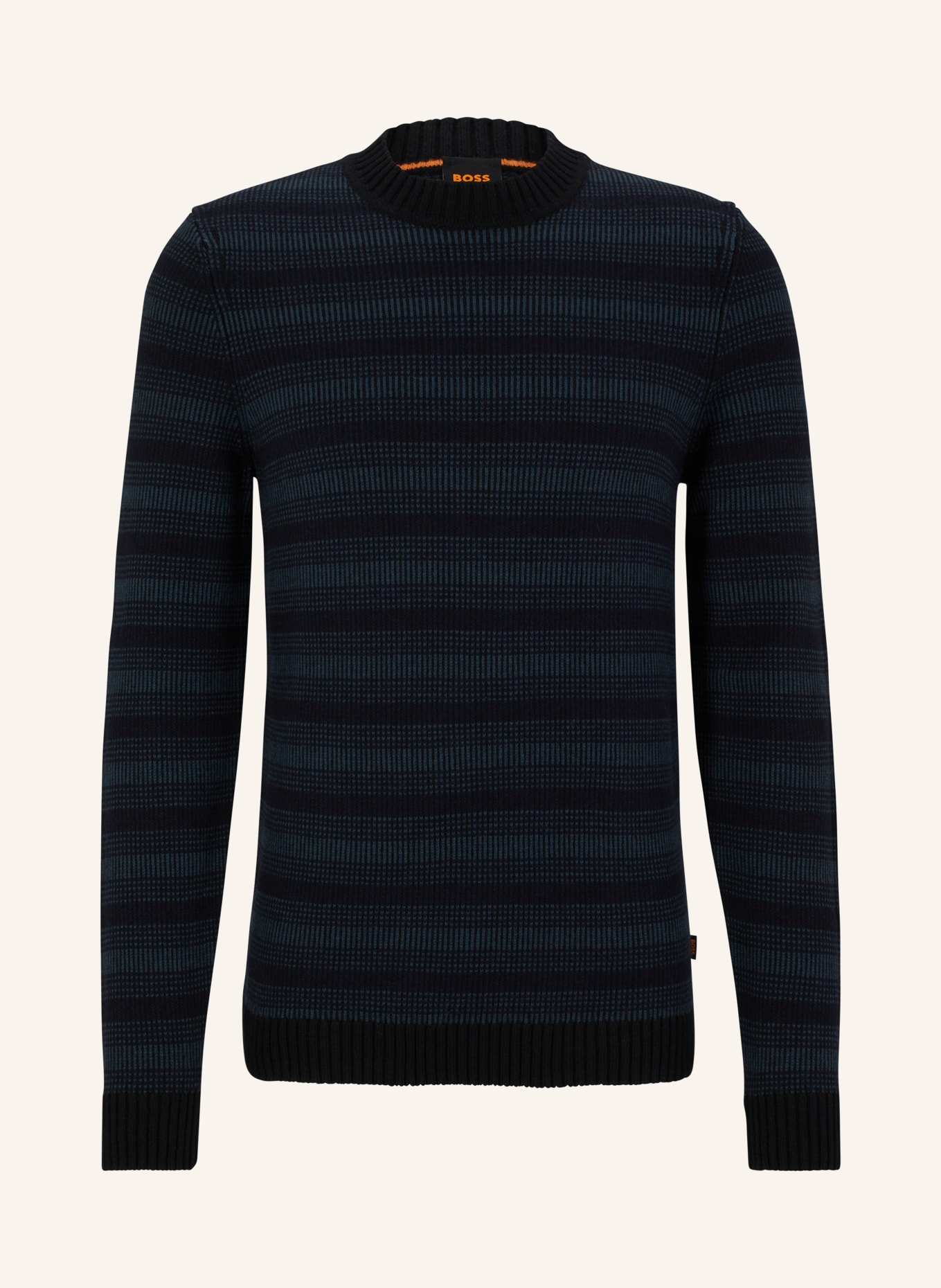 BOSS Pullover AMODEROS, Farbe: PETROL/ DUNKELBLAU (Bild 1)