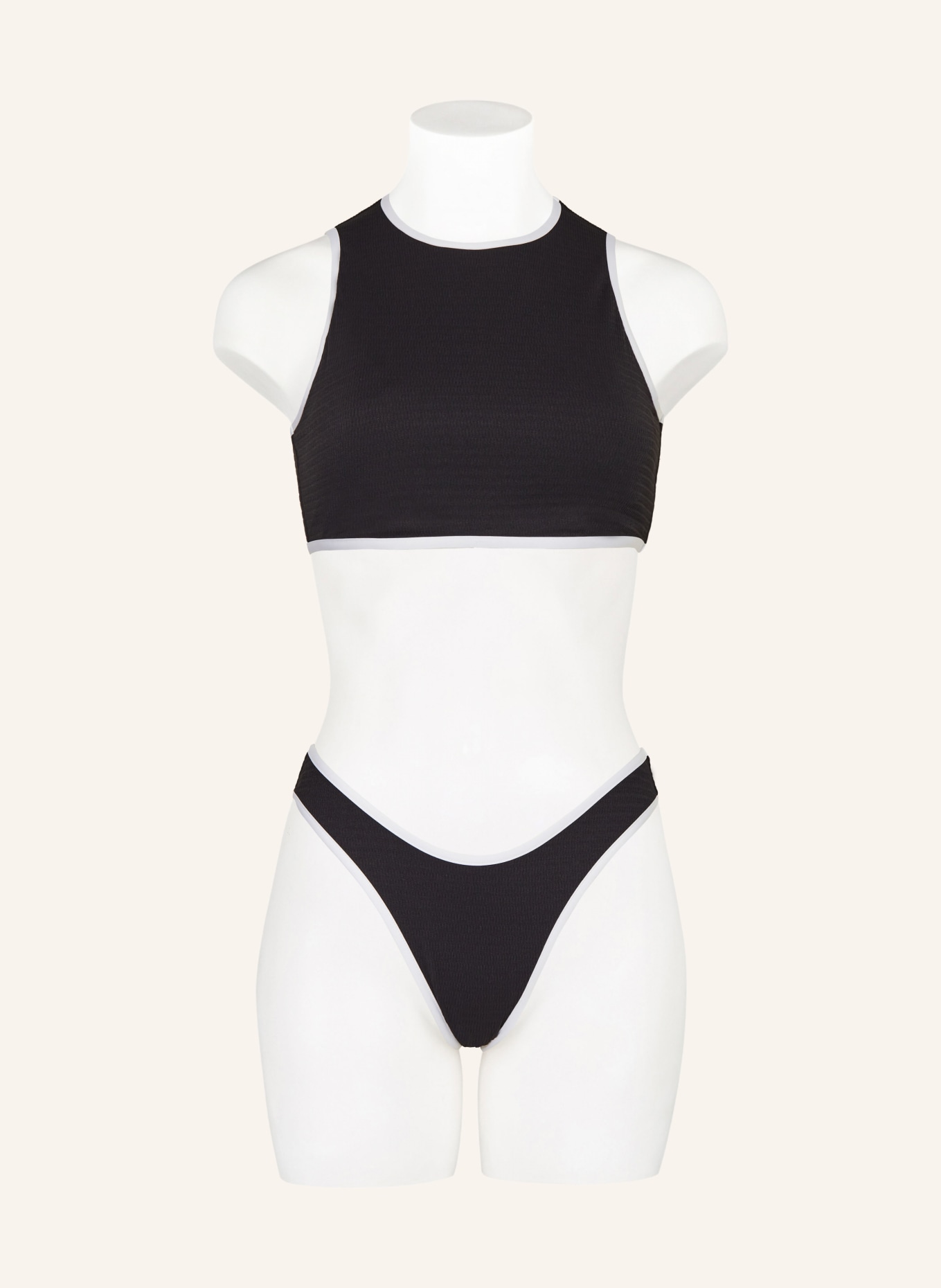 SEAFOLLY Bralette bikini top BEACH BOUND: BLACK