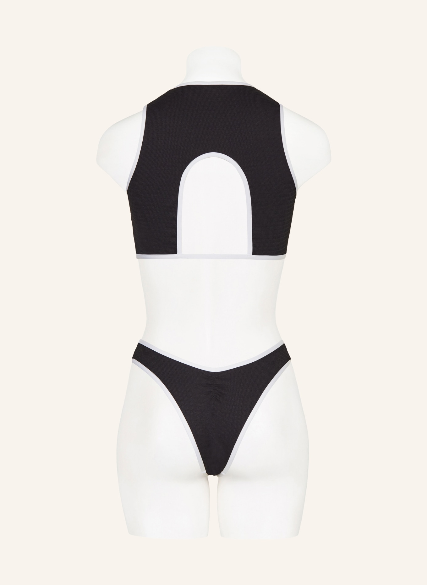 SEAFOLLY Bralette bikini top BEACH BOUND: BLACK