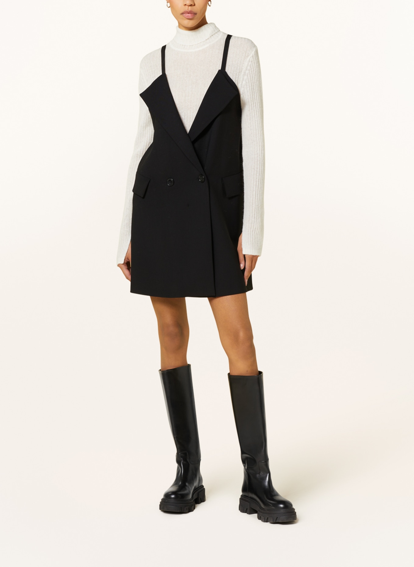 DOROTHEE SCHUMACHER Blazer dress, Color: BLACK (Image 2)