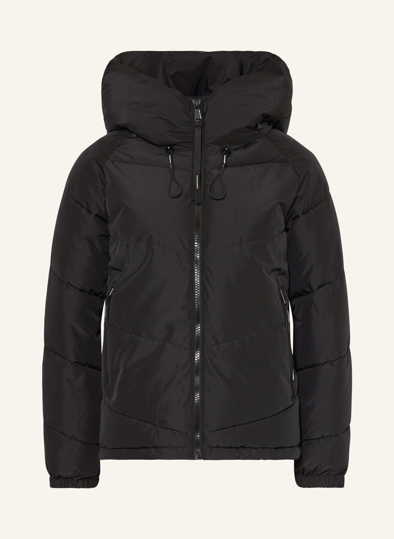 khujo Quilted jacket ESILA4, Color: BLACK (Image 1)